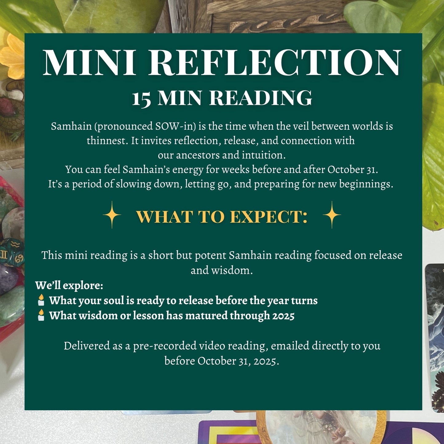 Samhain Soul Reflection Reading