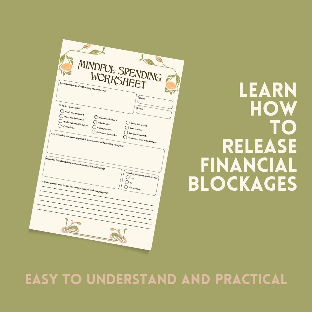 Money Mindset Workbook