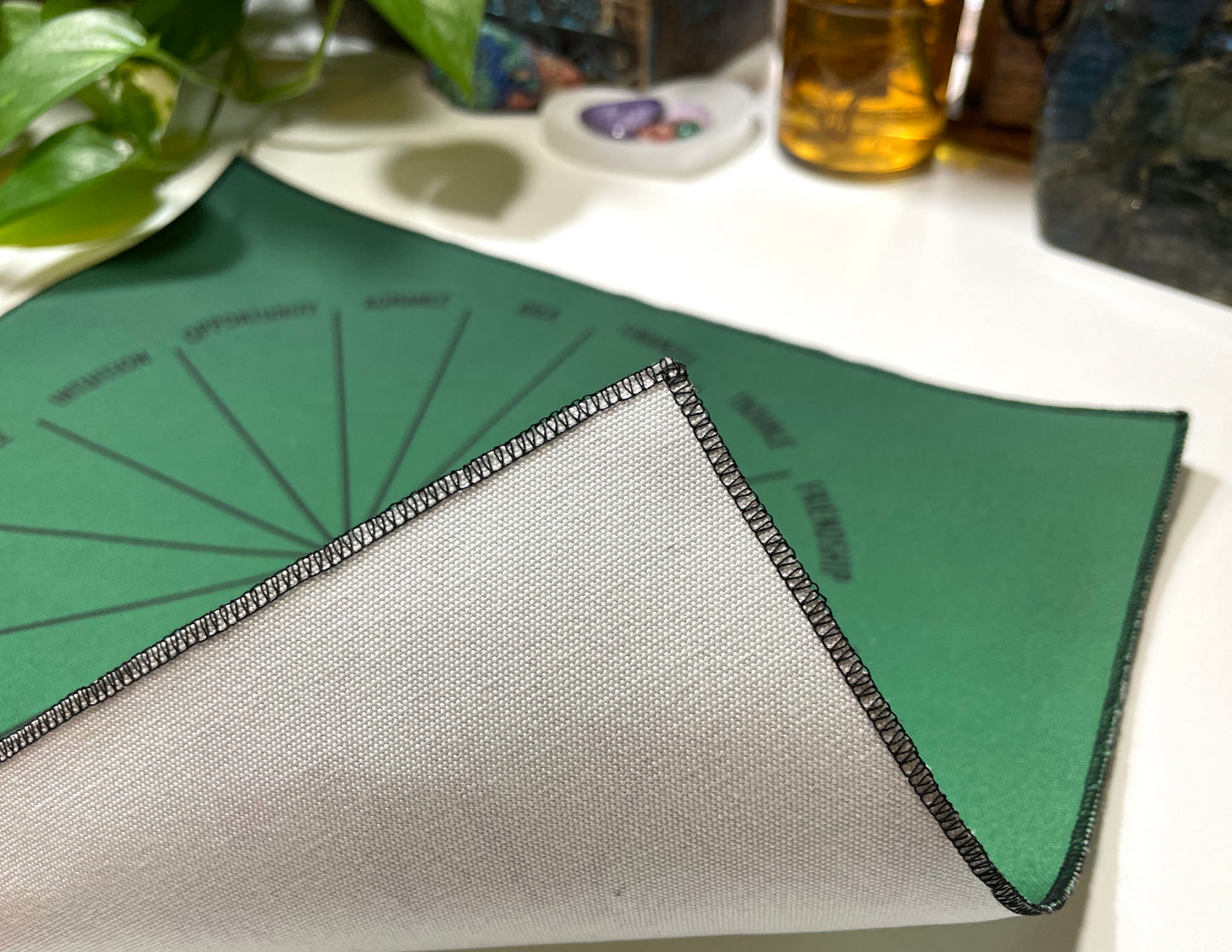 Green Circle Casting Cloth