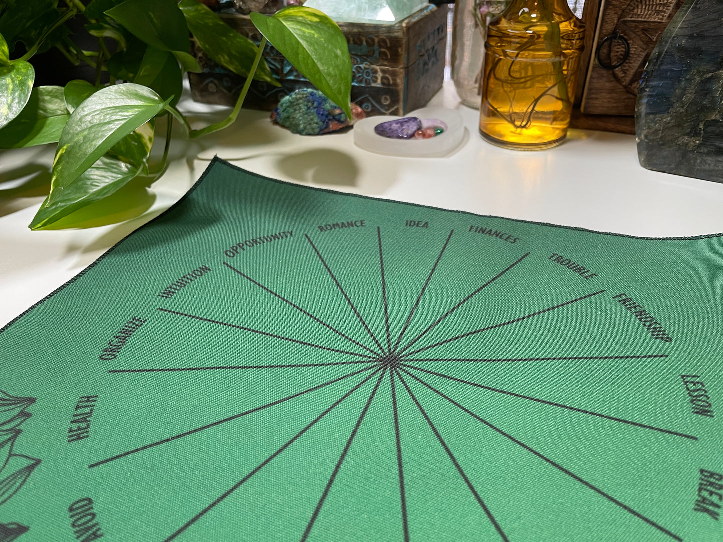 Green Circle Casting Cloth