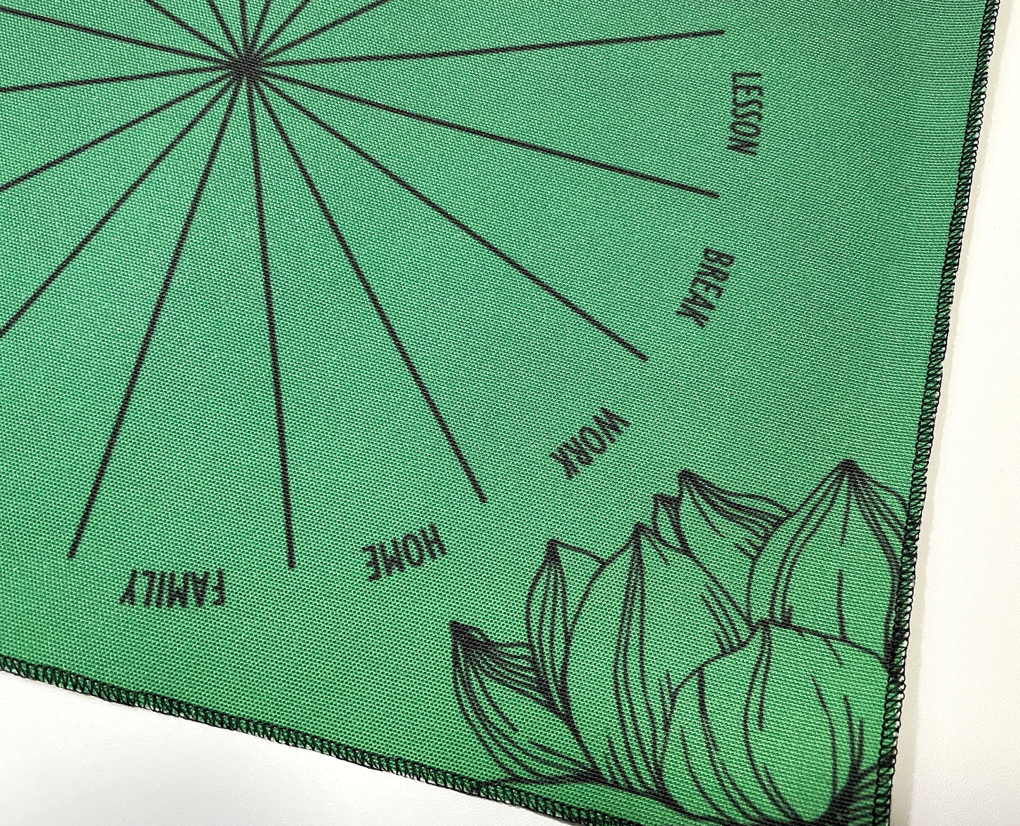 Green Circle Casting Cloth