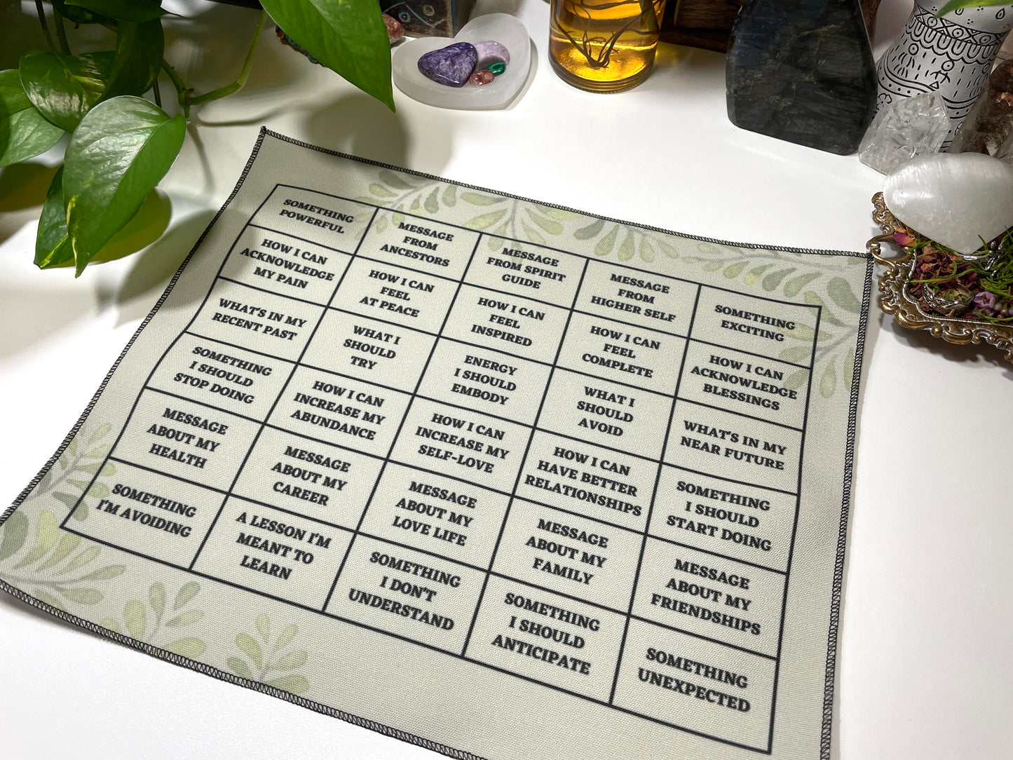 Grey Grid Casting Cloth