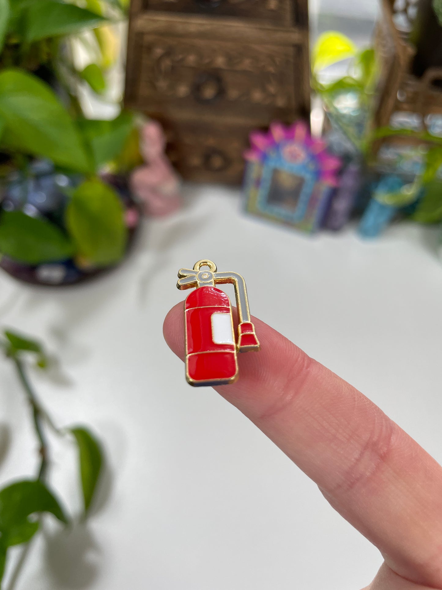 Fire Extinguisher Charm