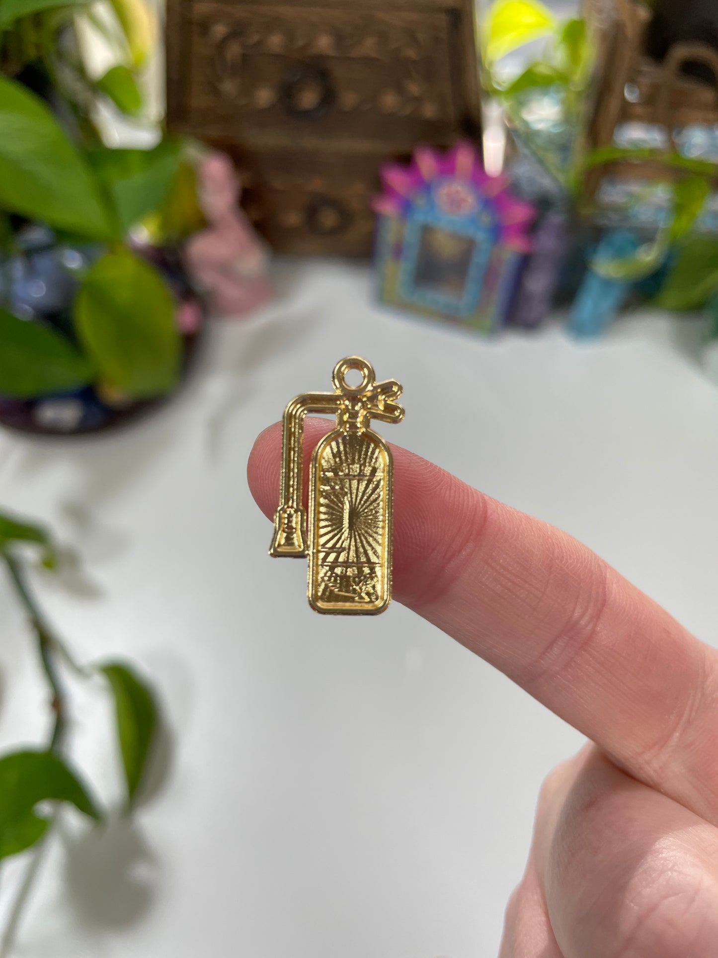 Fire Extinguisher Charm
