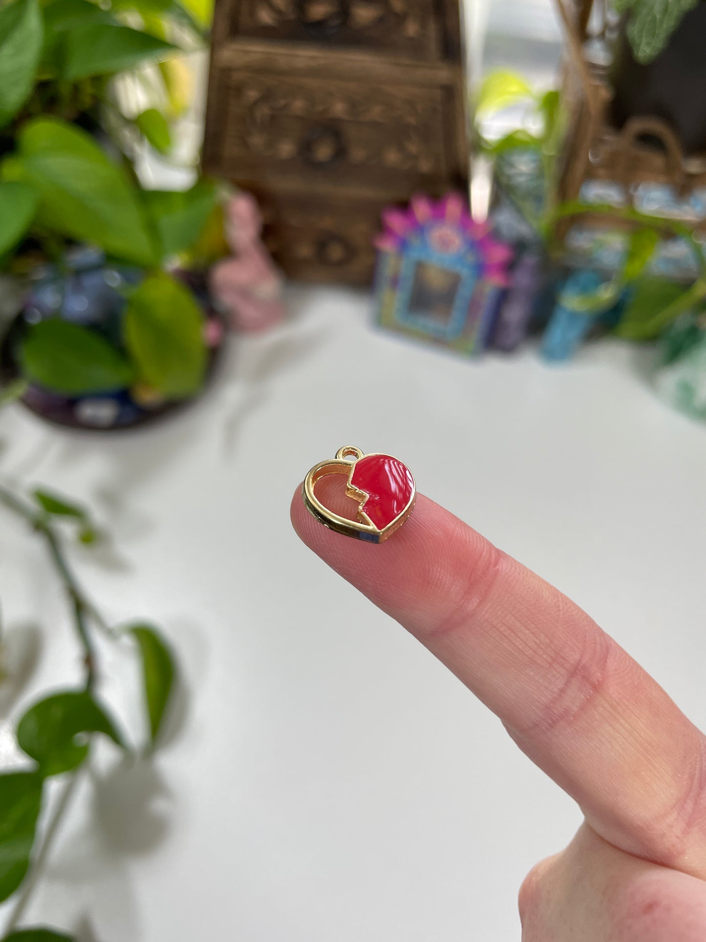 Heartbreak - Broken Heart Charm
