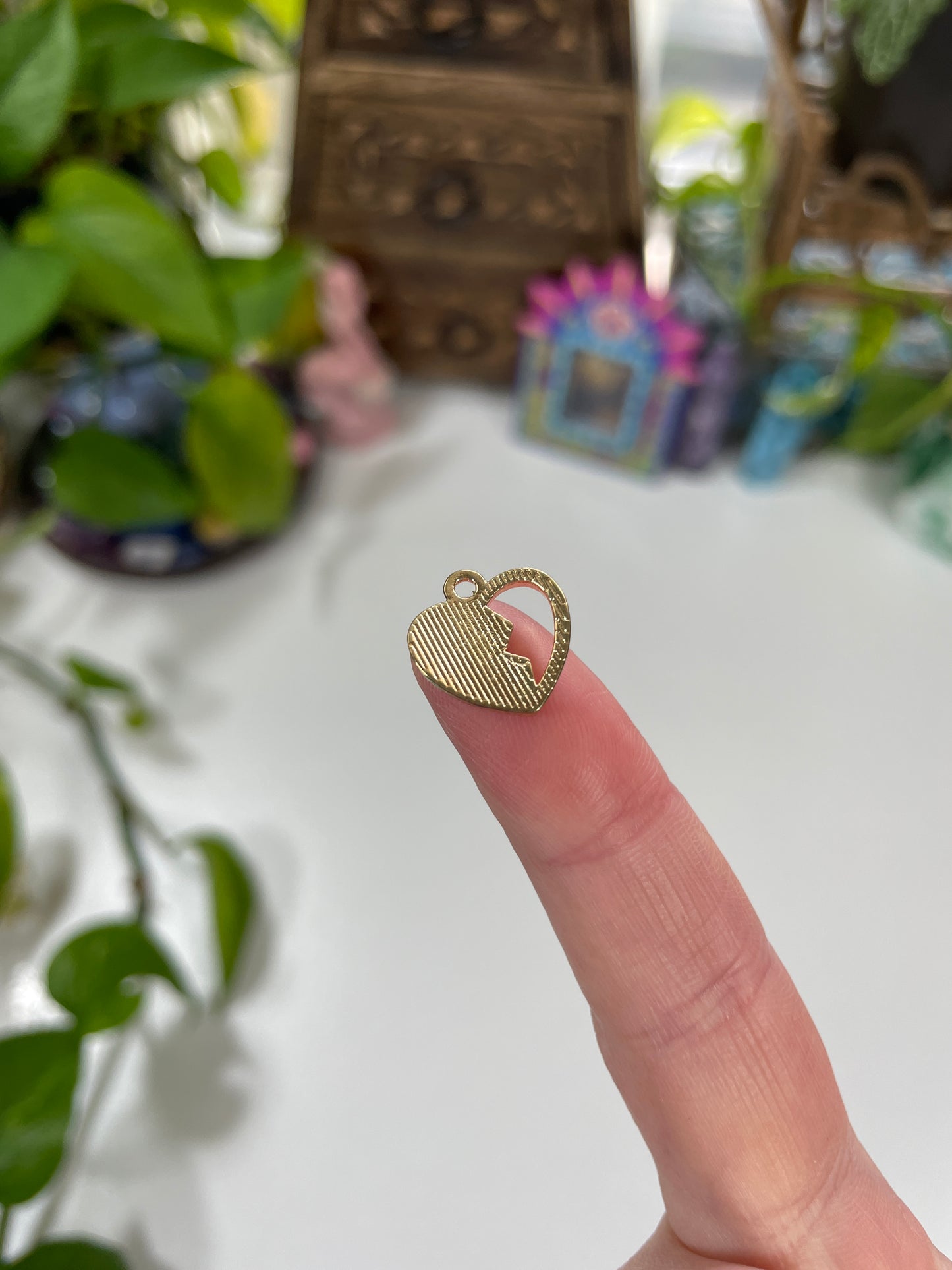Heartbreak - Broken Heart Charm