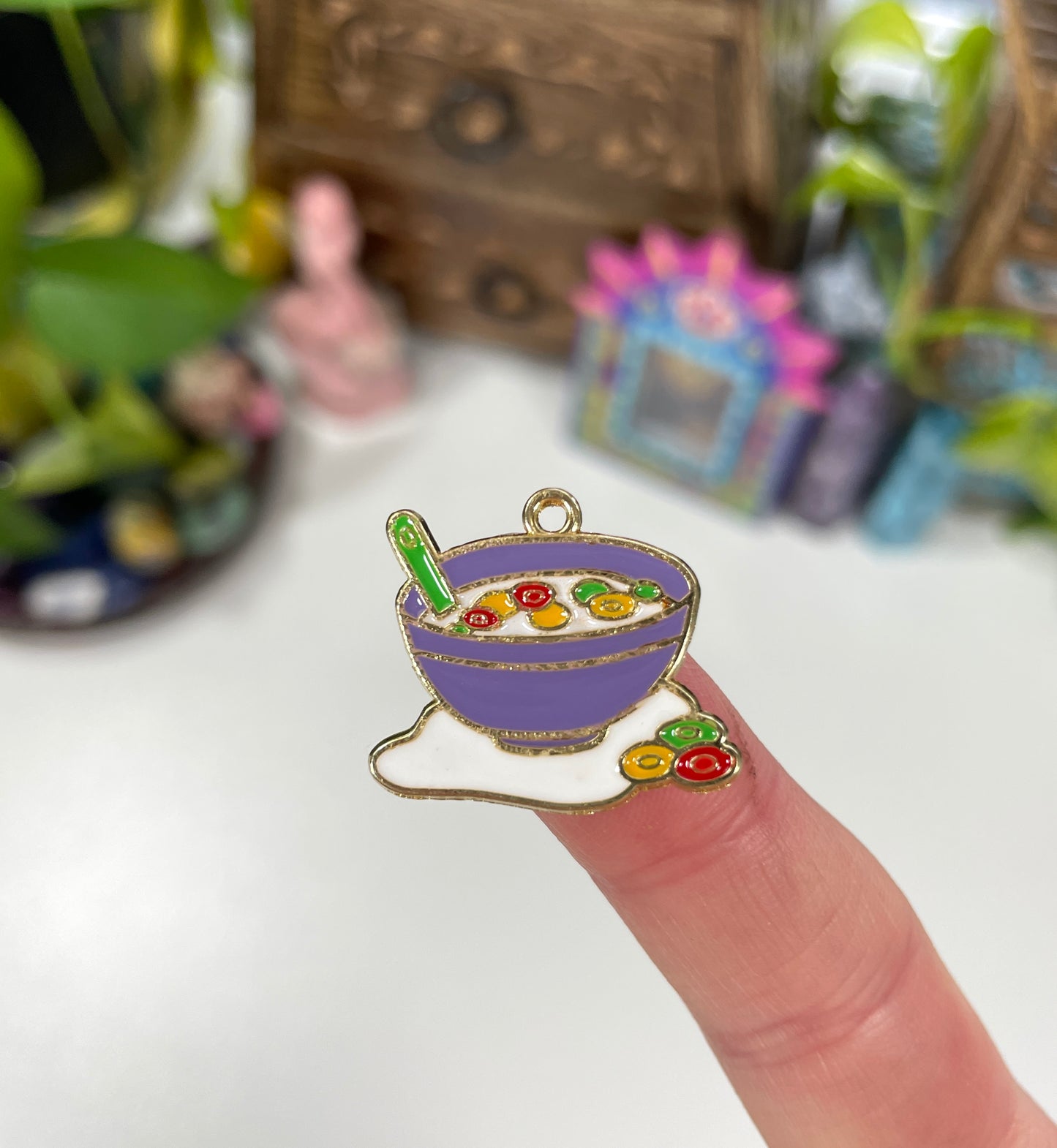 Cereal Bowl Charm