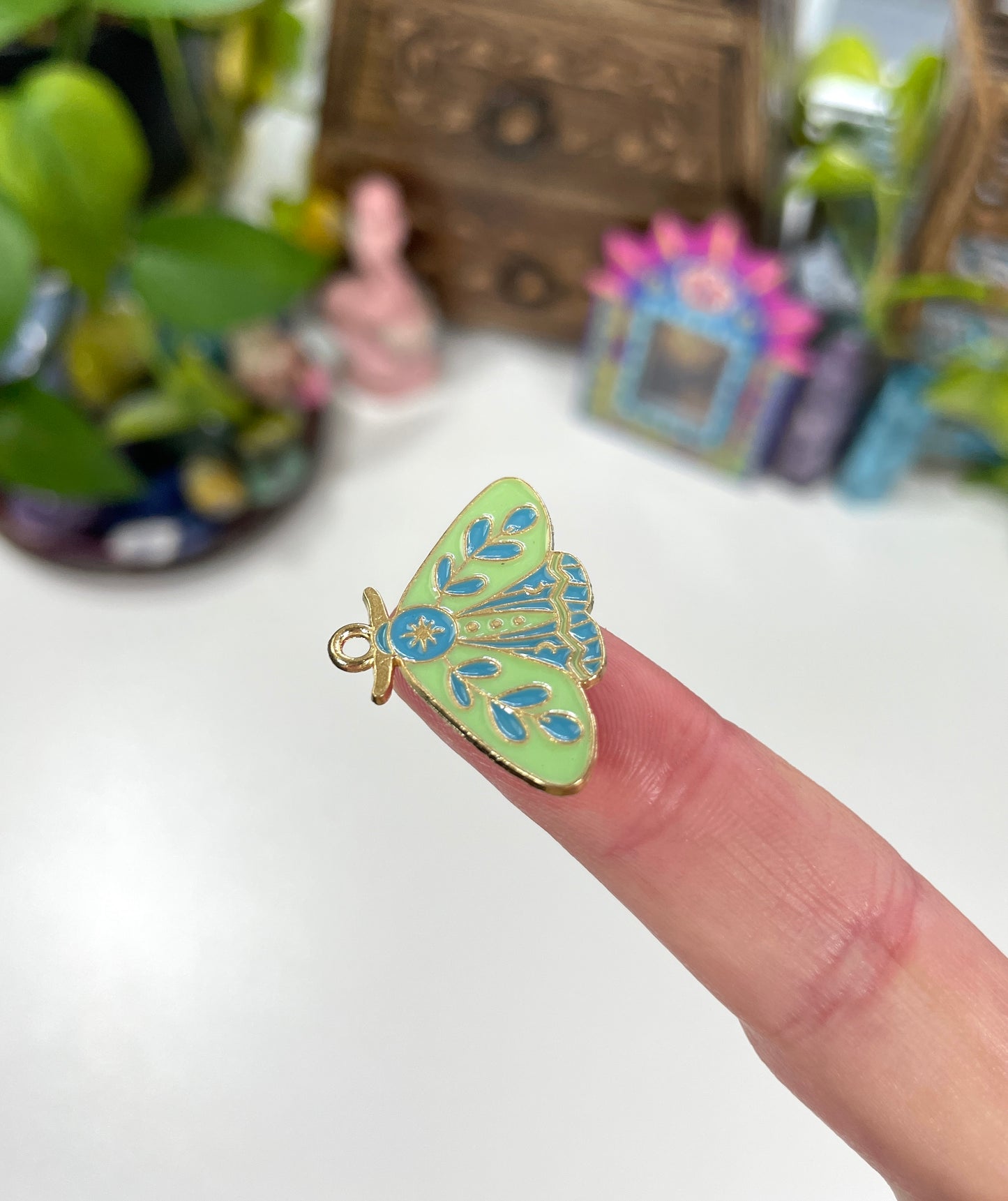 Magic Moth Charm