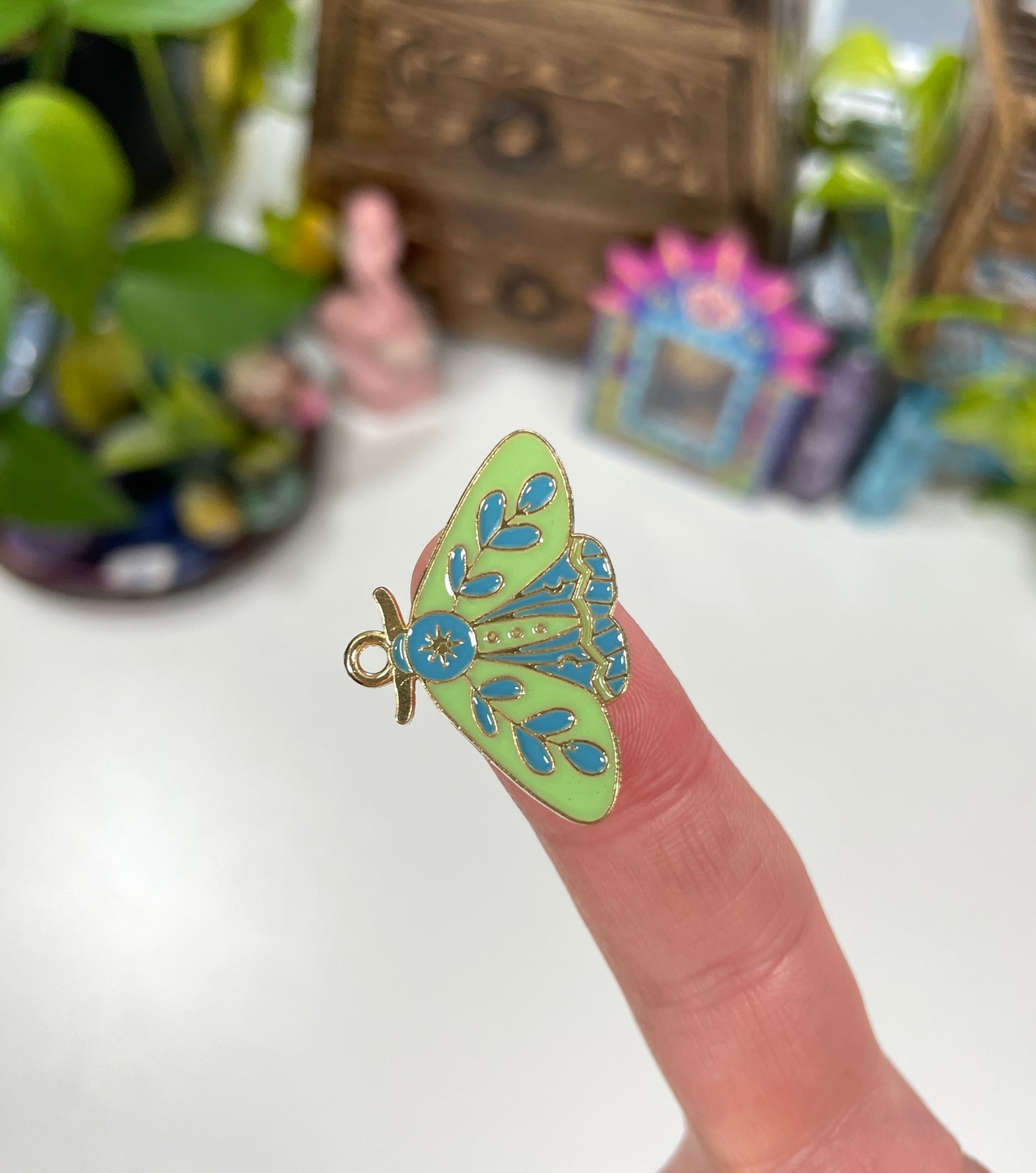 Magic Moth Charm