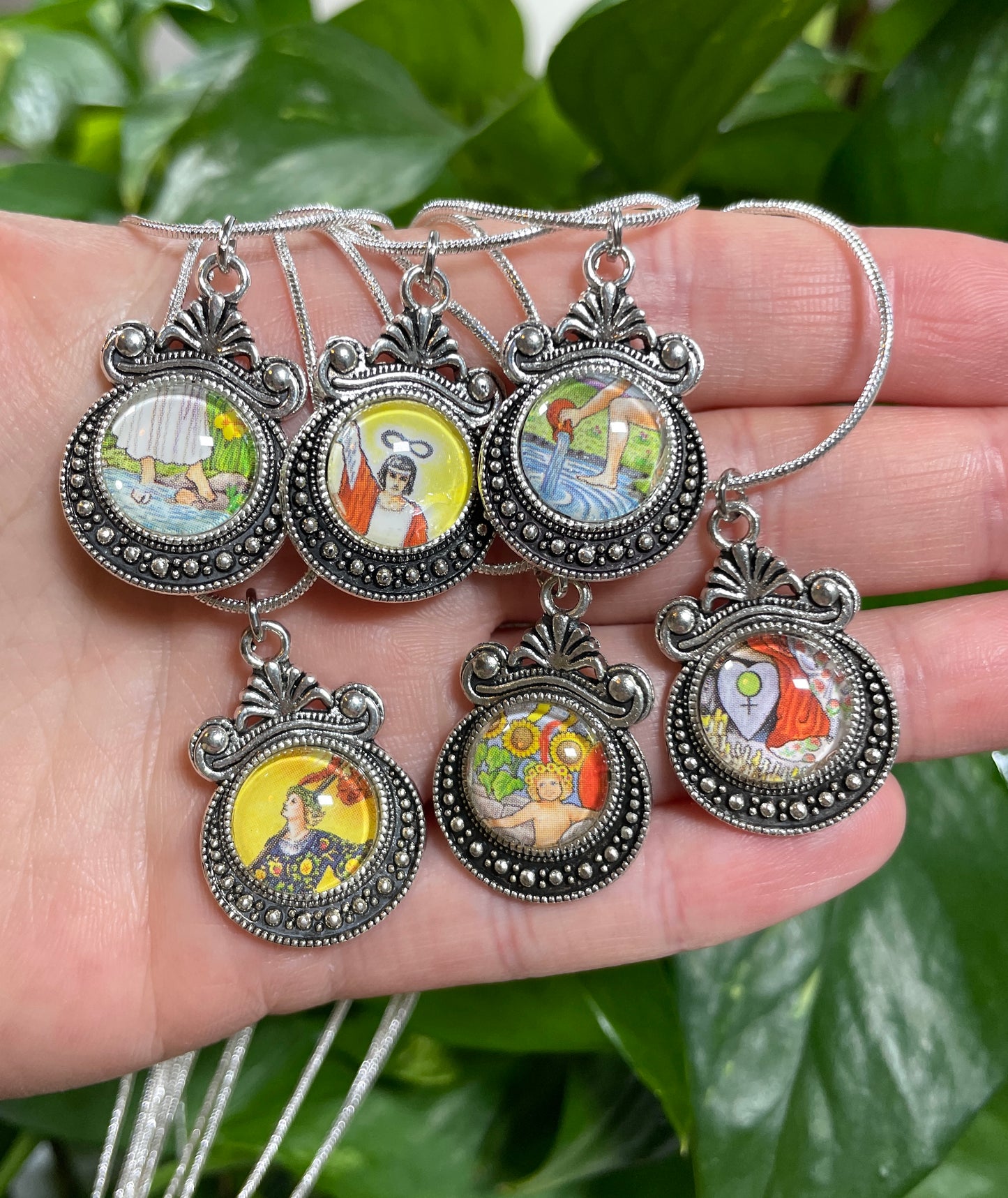 Stories of the Tarot Necklace - Handmade by Emerald Lotus
