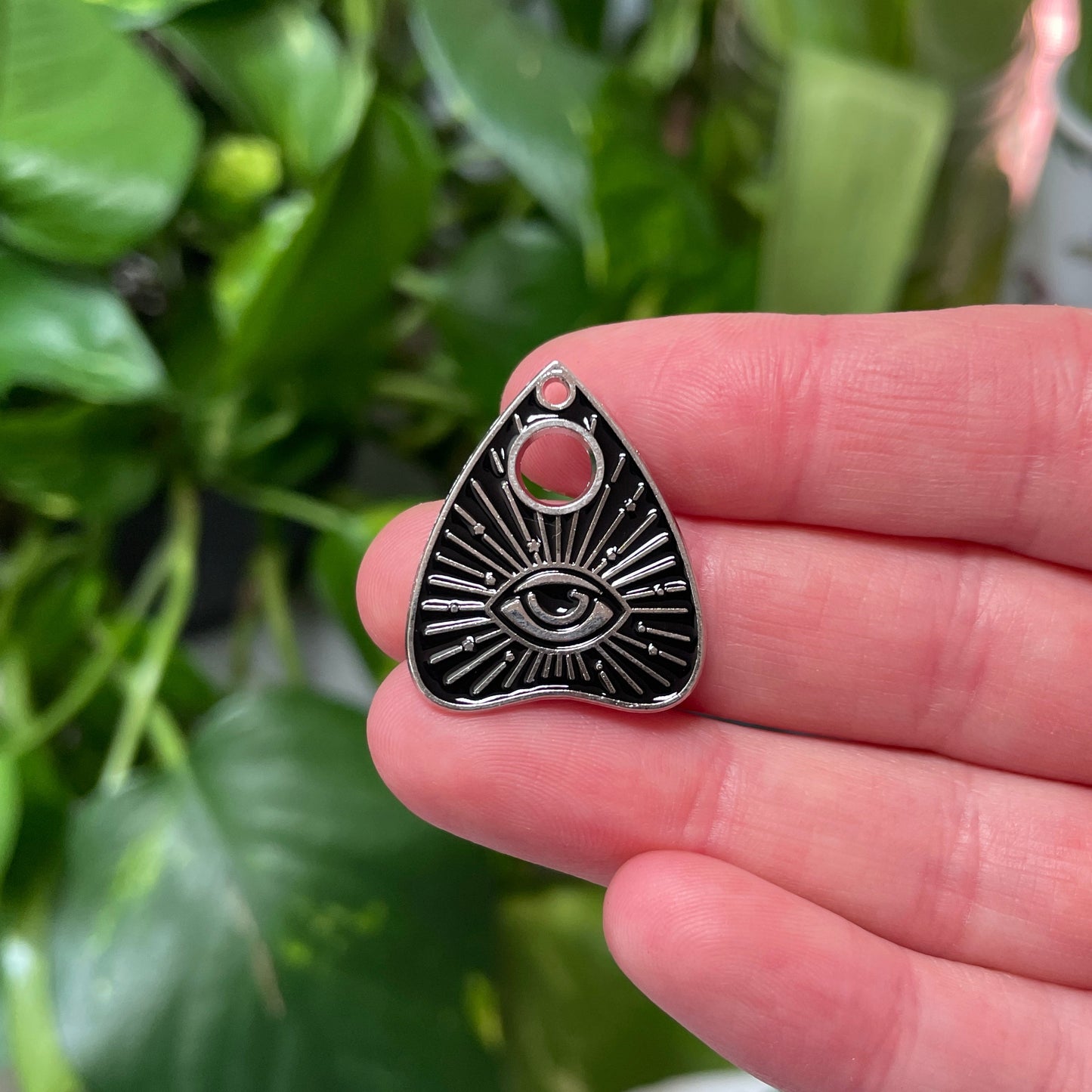 Ouija Enamel Charm (Silver Back Series)