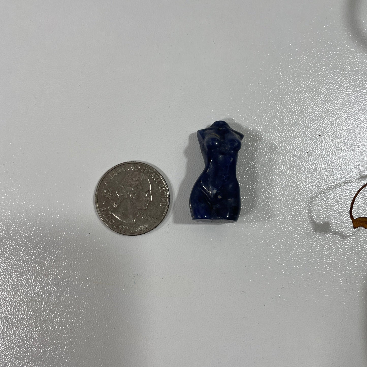 Sodalite Mini Woman Carving