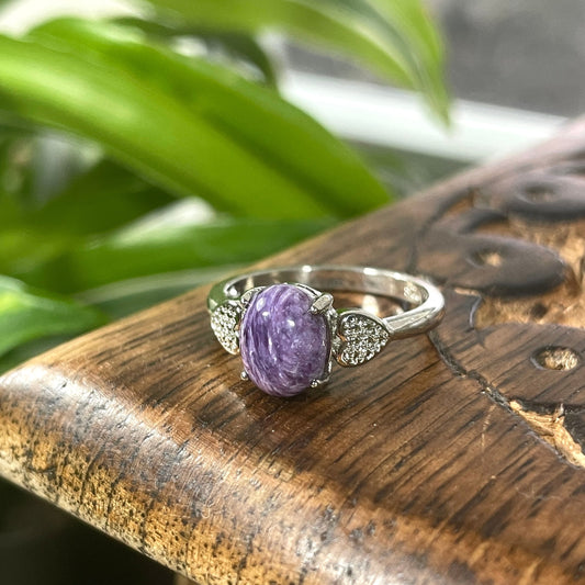 Charoite Ring