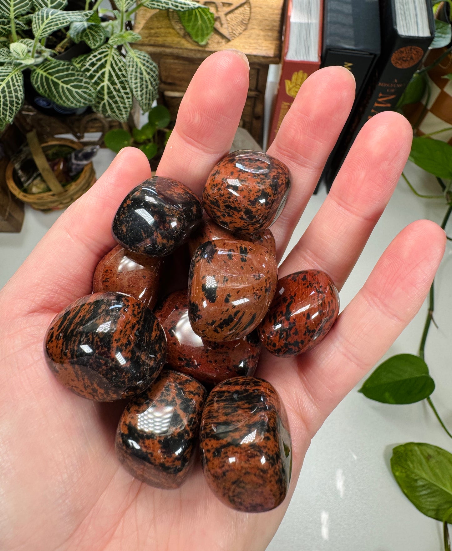 Mahogany Obsidian Tumble