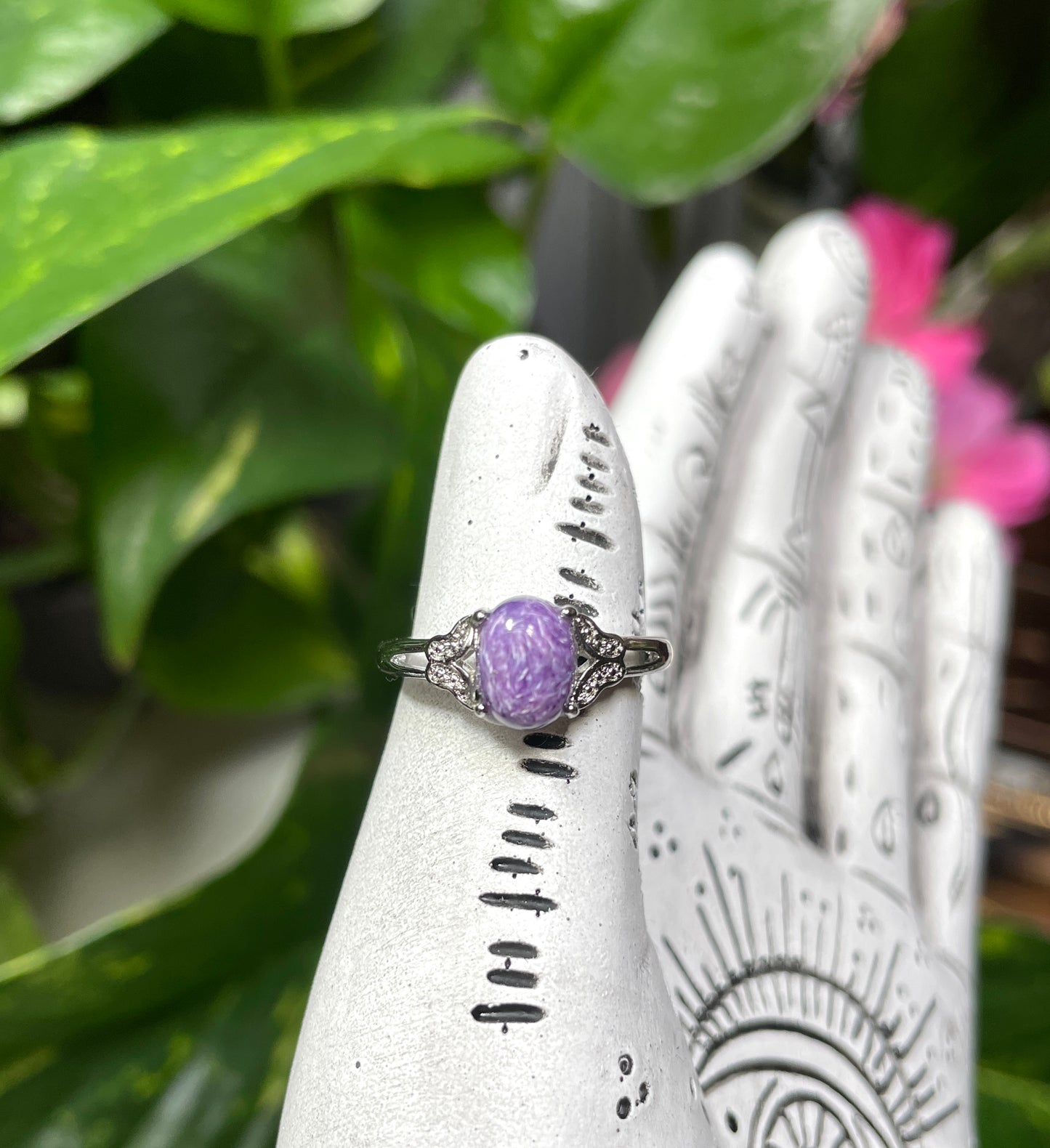 Charoite Ring