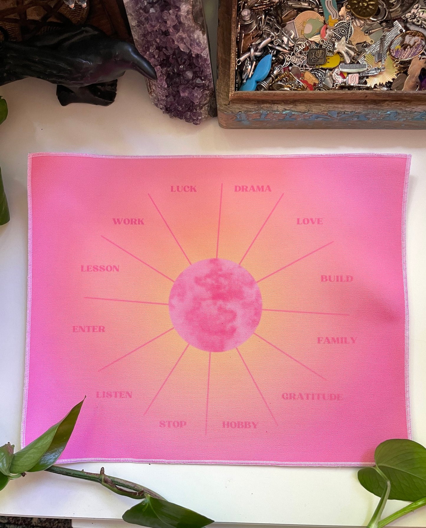 Pink Lunar Casting Cloth