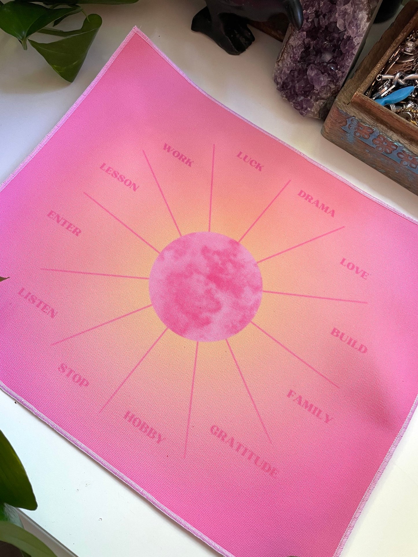 Pink Lunar Casting Cloth