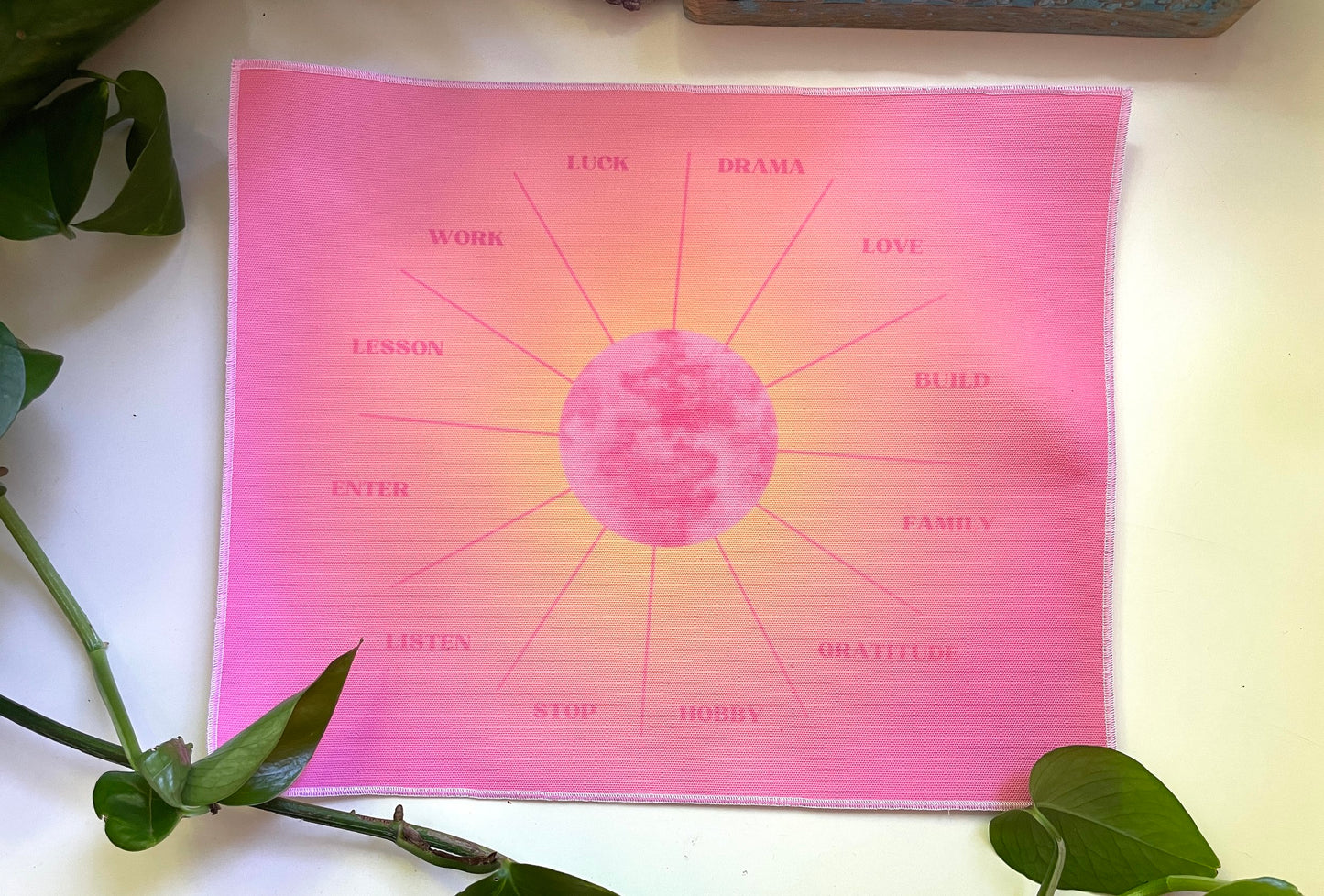 Pink Lunar Casting Cloth