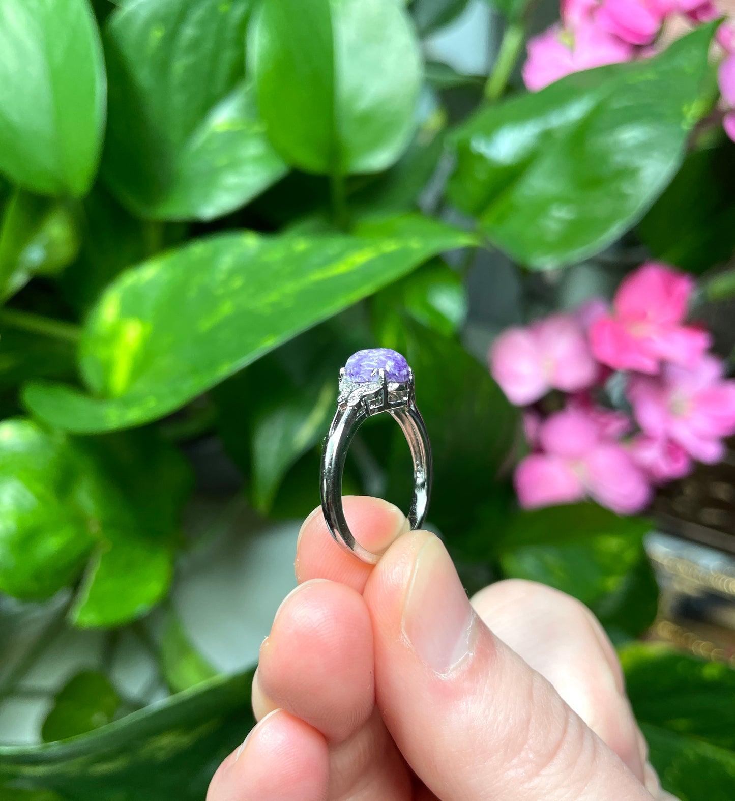 Charoite Ring