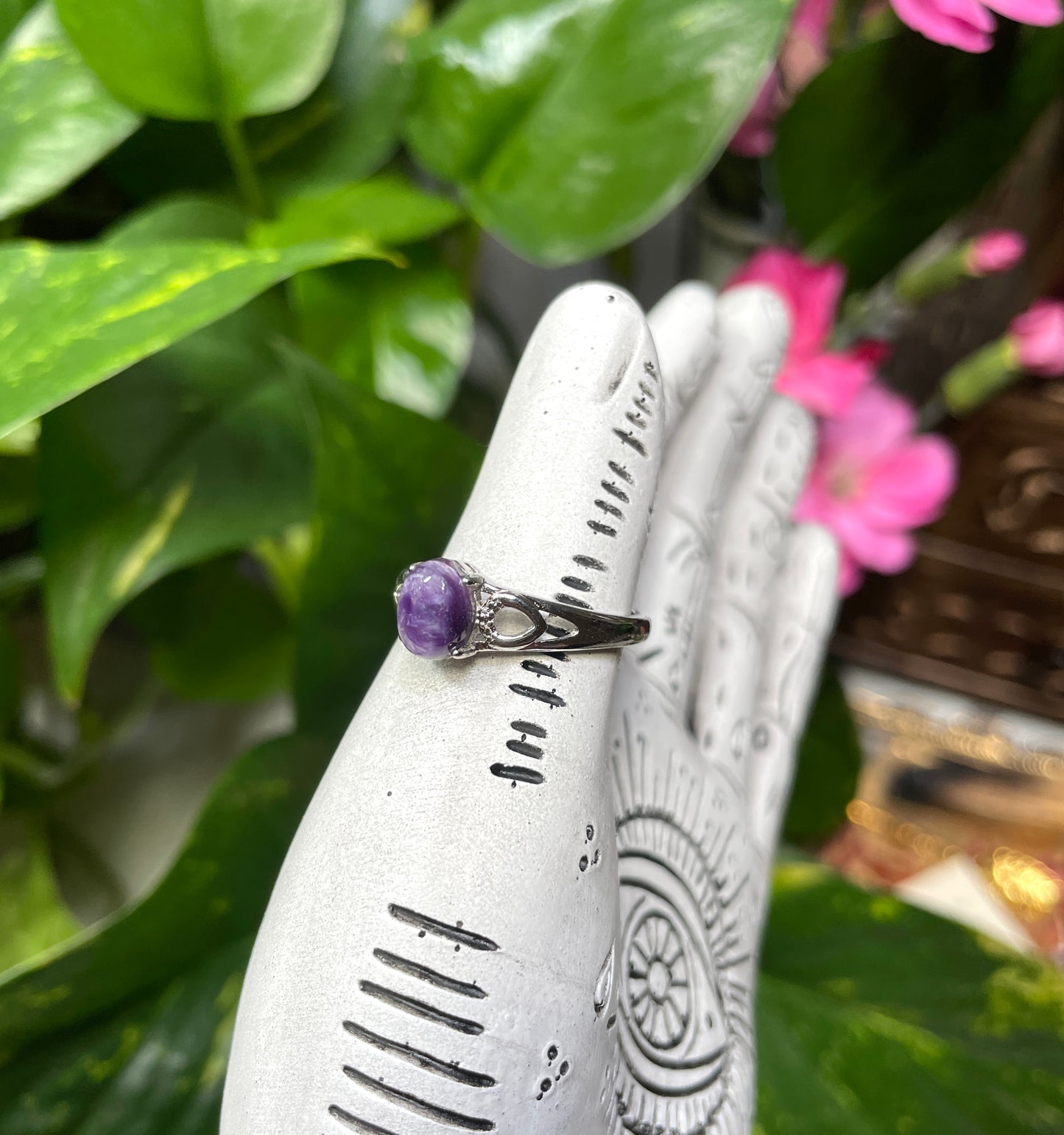 Charoite Ring