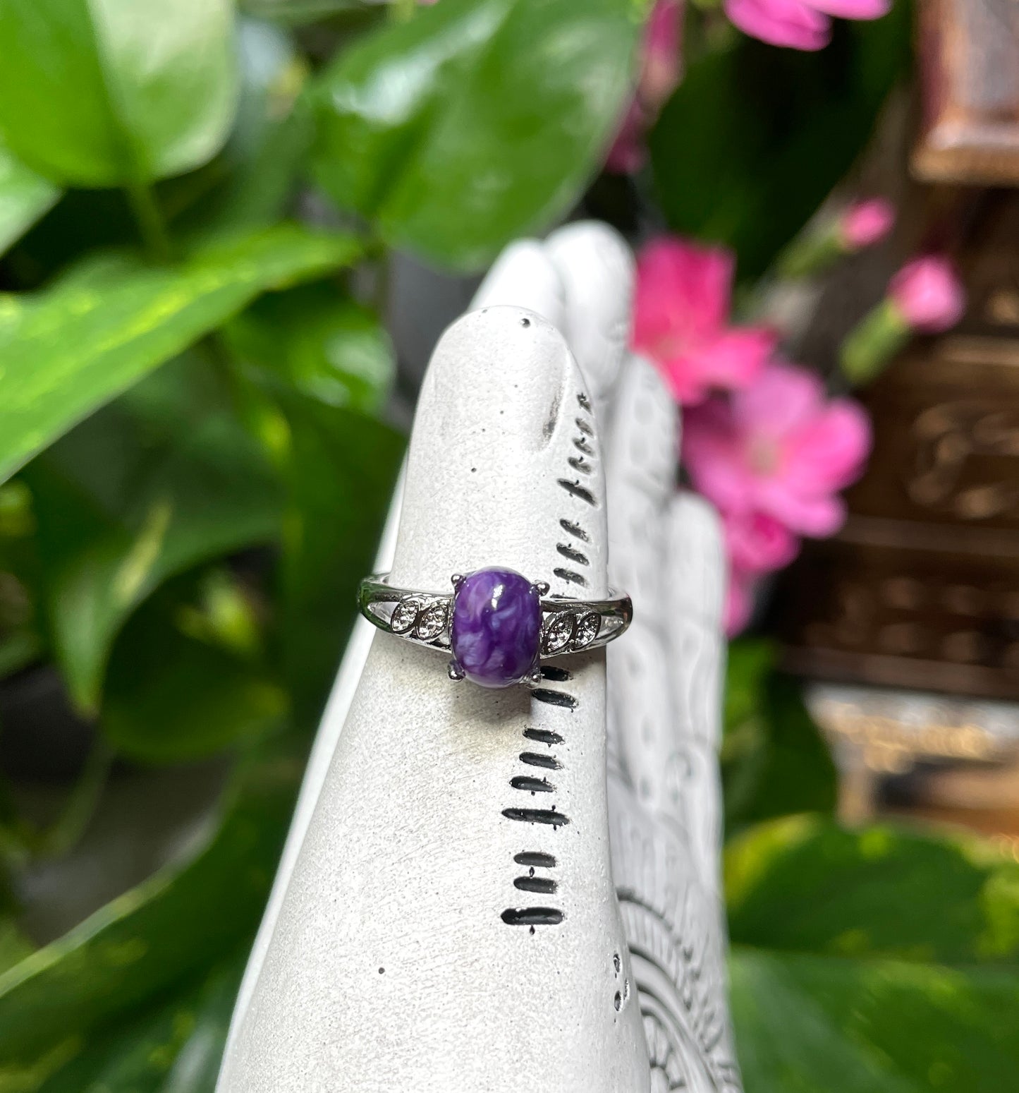 Charoite Ring
