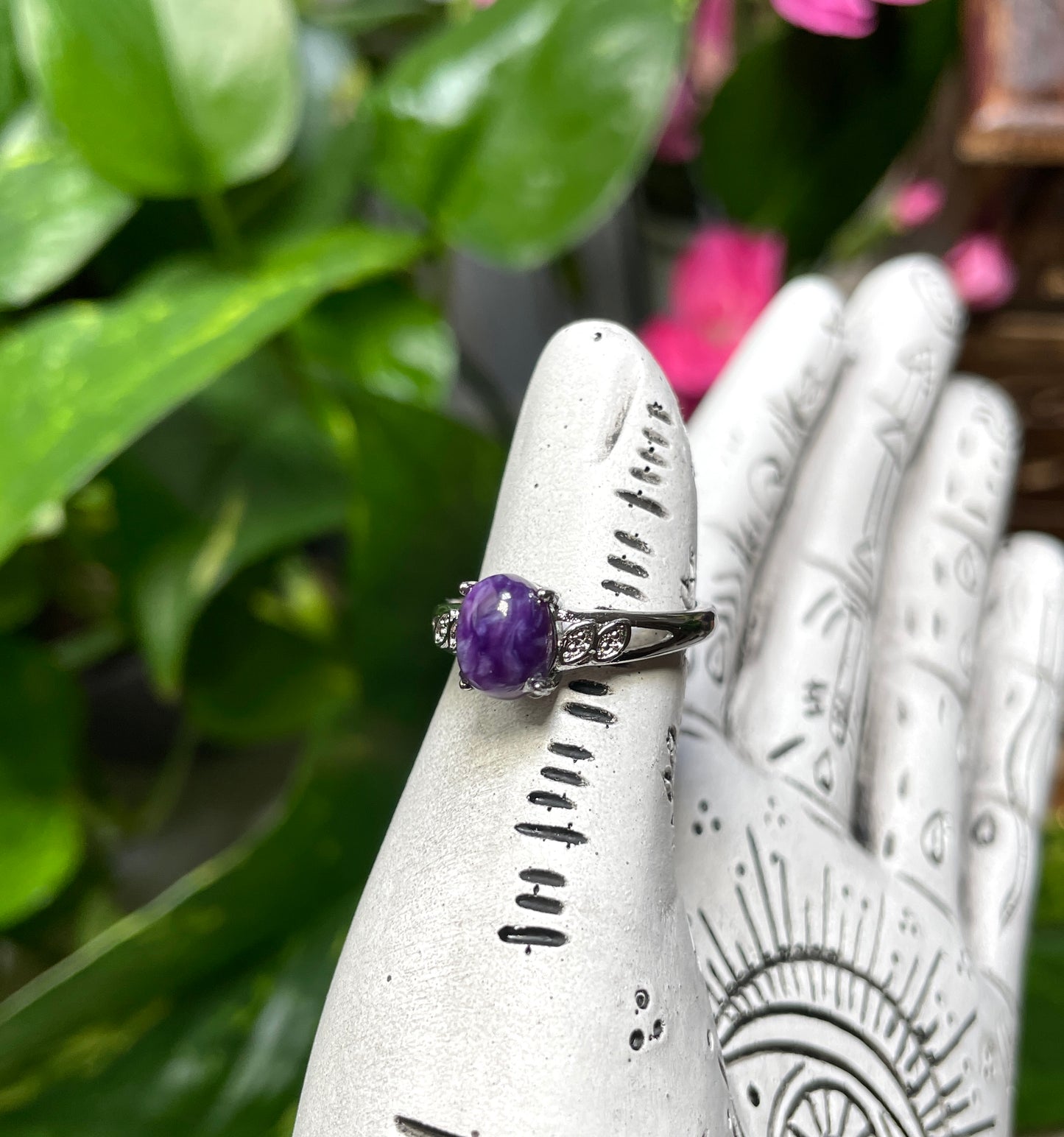 Charoite Ring