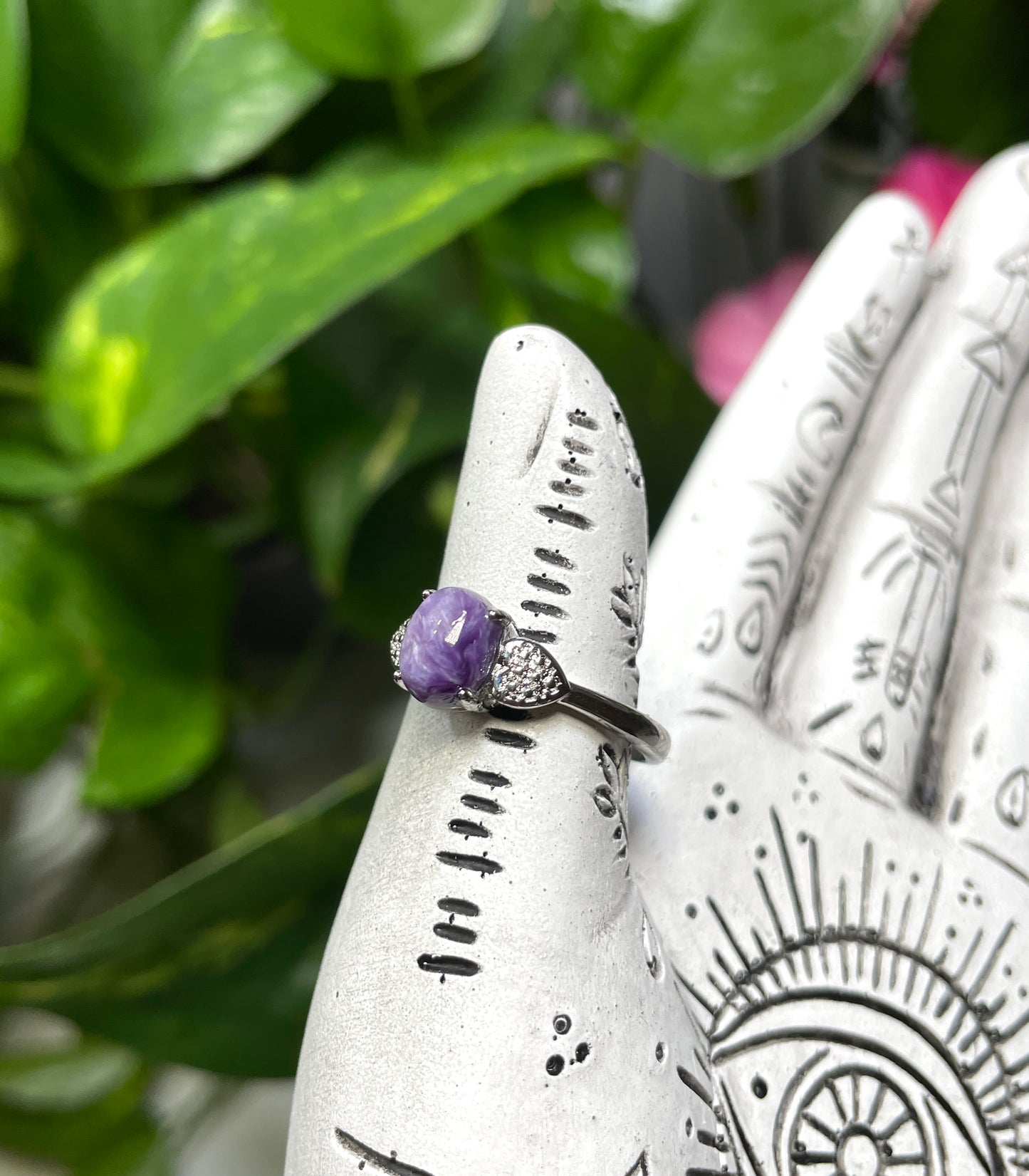 Charoite Ring