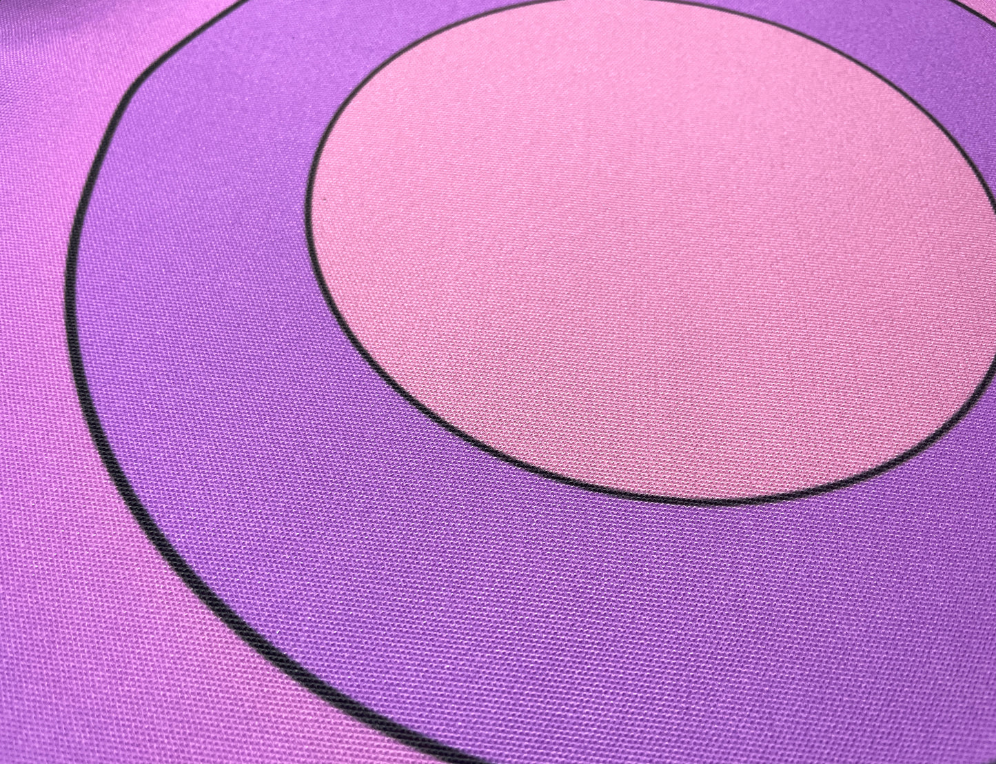 Purple Plain Bullseye Casting Cloth