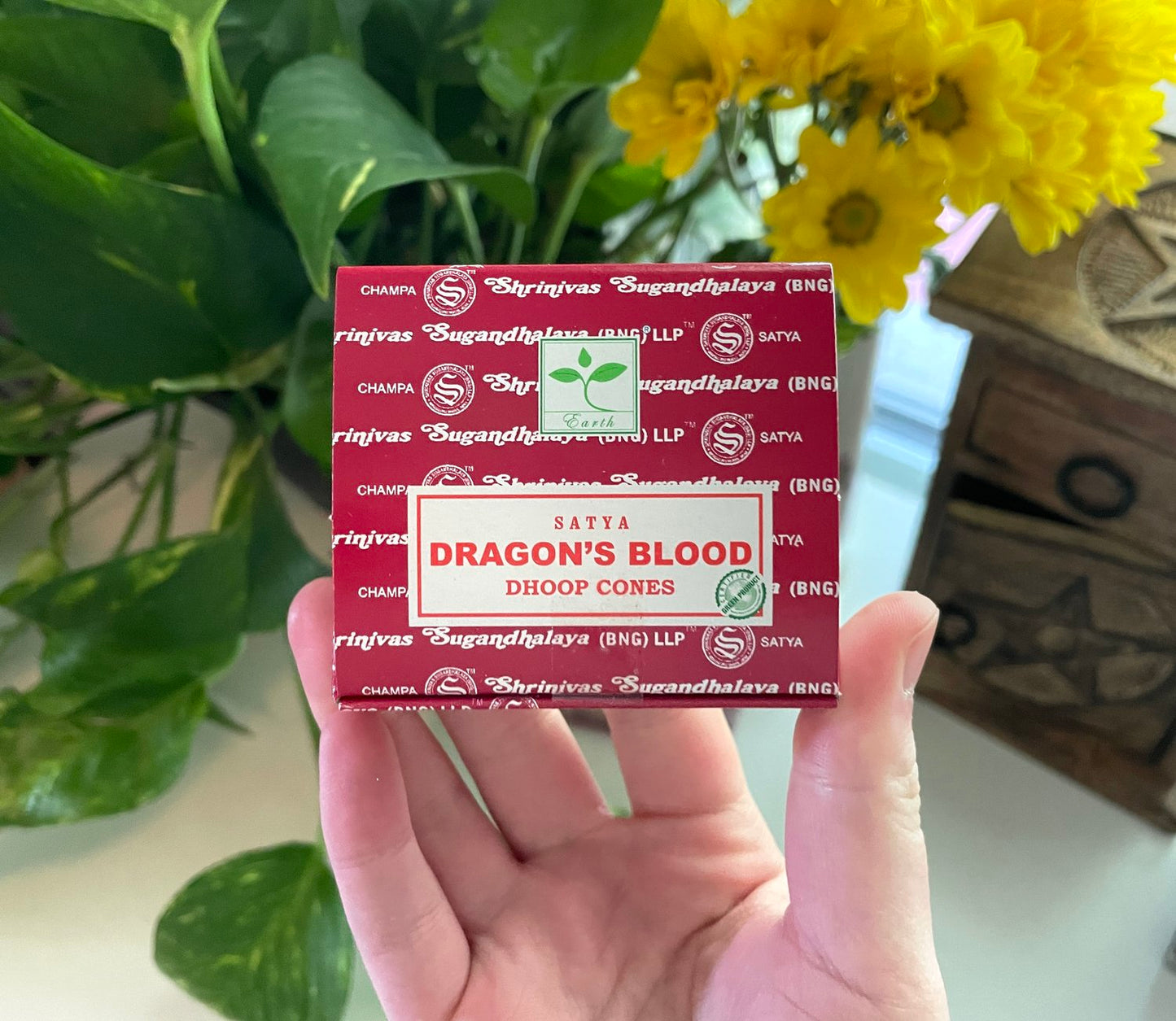 Satya Dragon's Blood Cone Incense