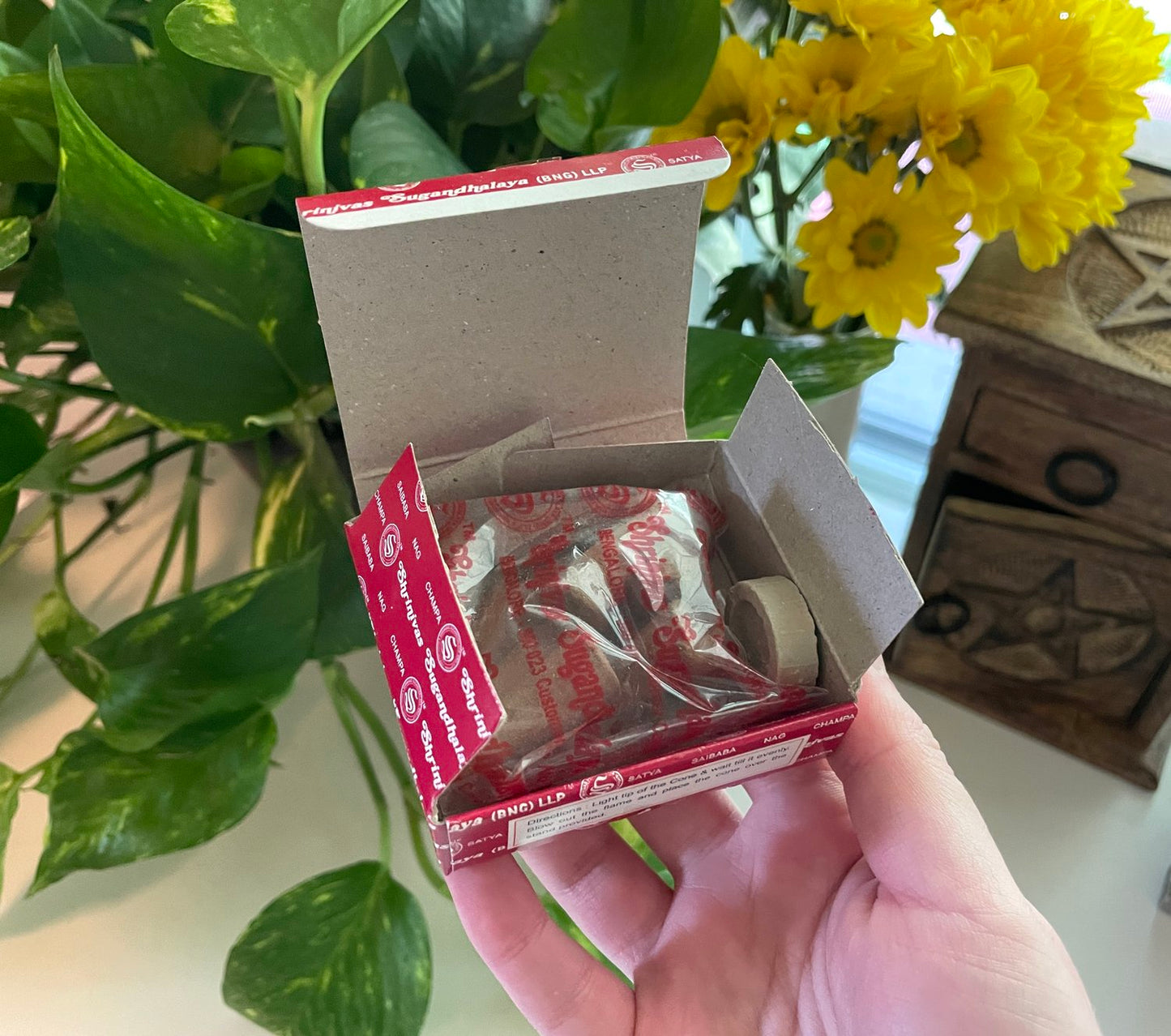 Satya Dragon's Blood Cone Incense
