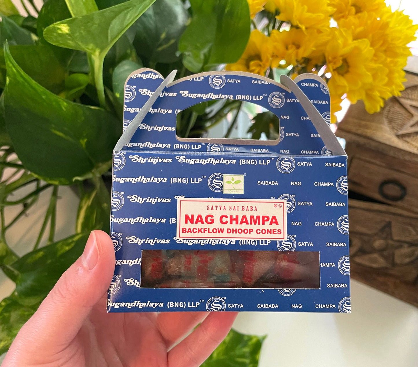 Nag Champa Satya Incense Cones