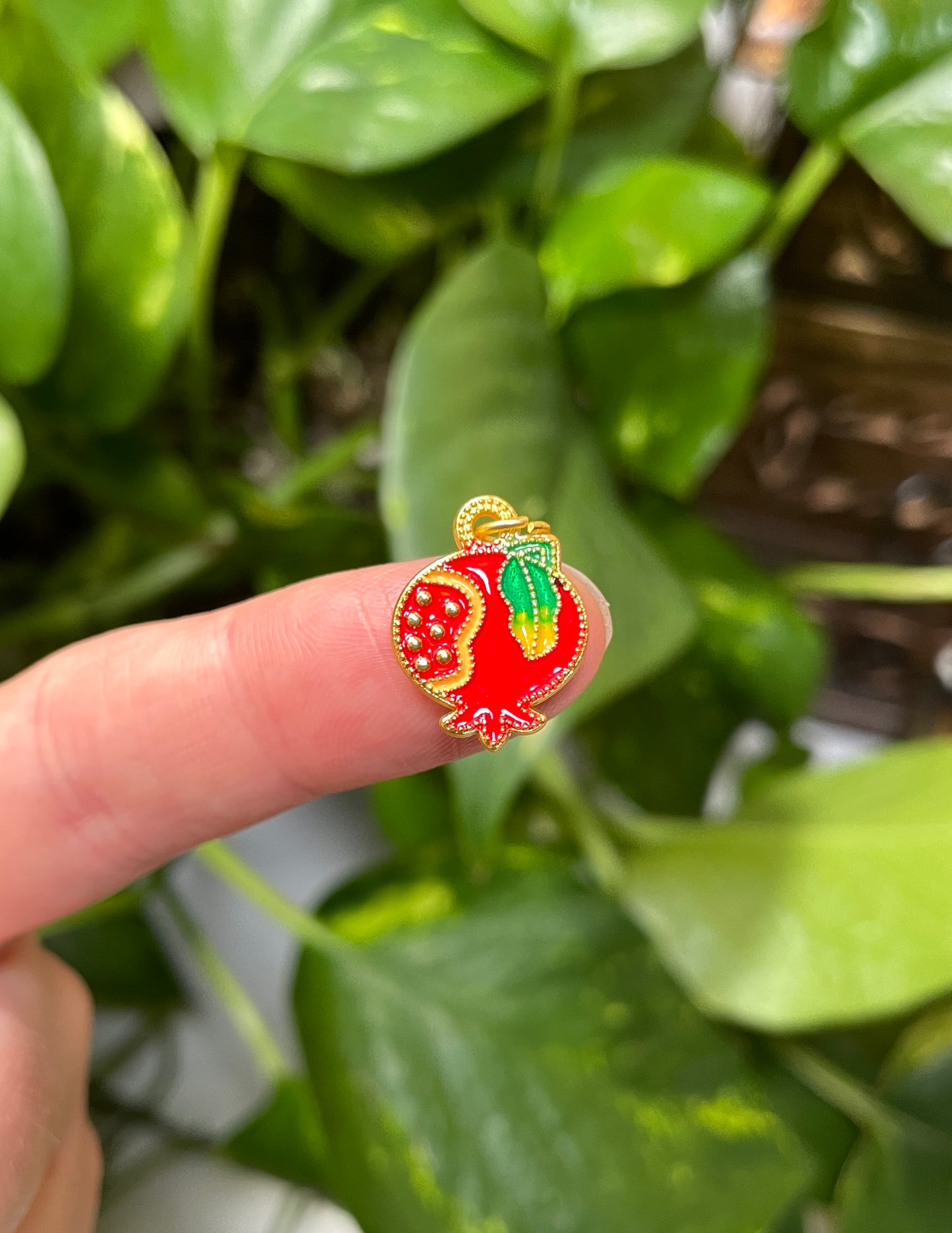 Pomegranate Fruit Charm