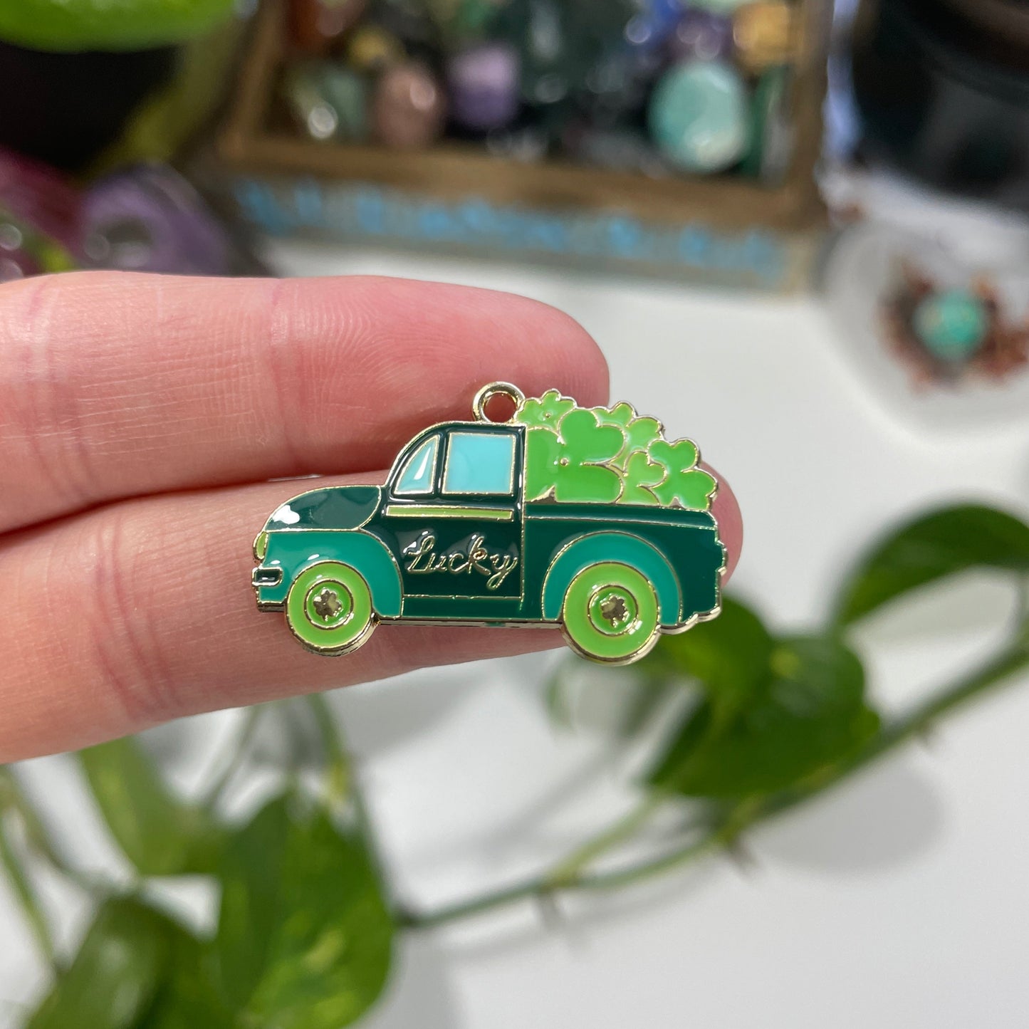 Shamrock Pickup Lucky Charm