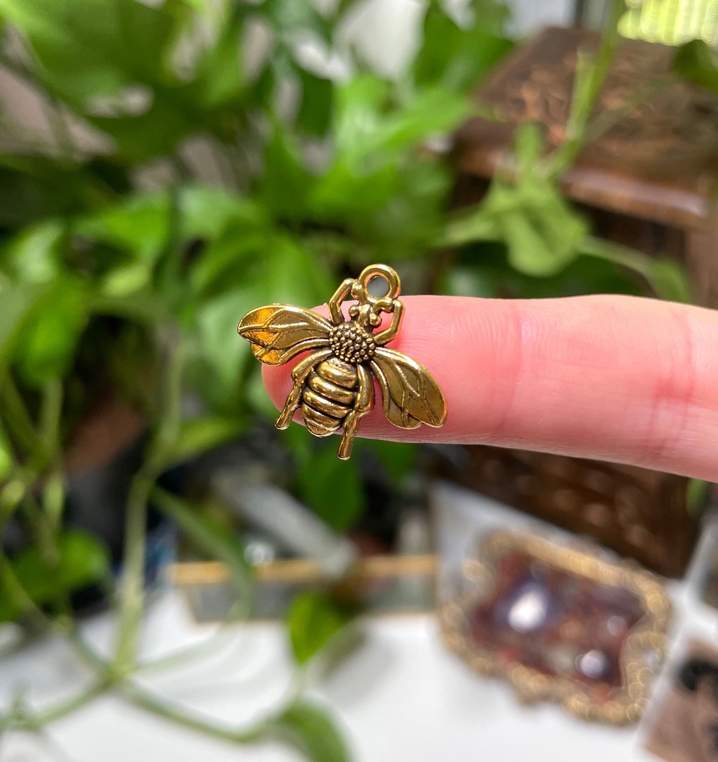 Gold Insect Charm