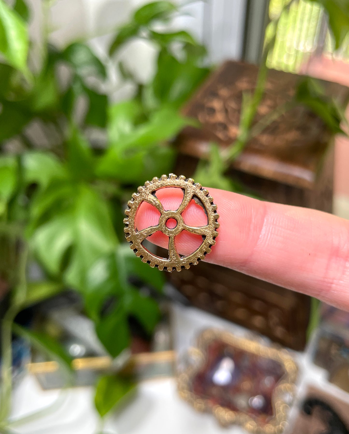 Mystery Gear Gold Charm