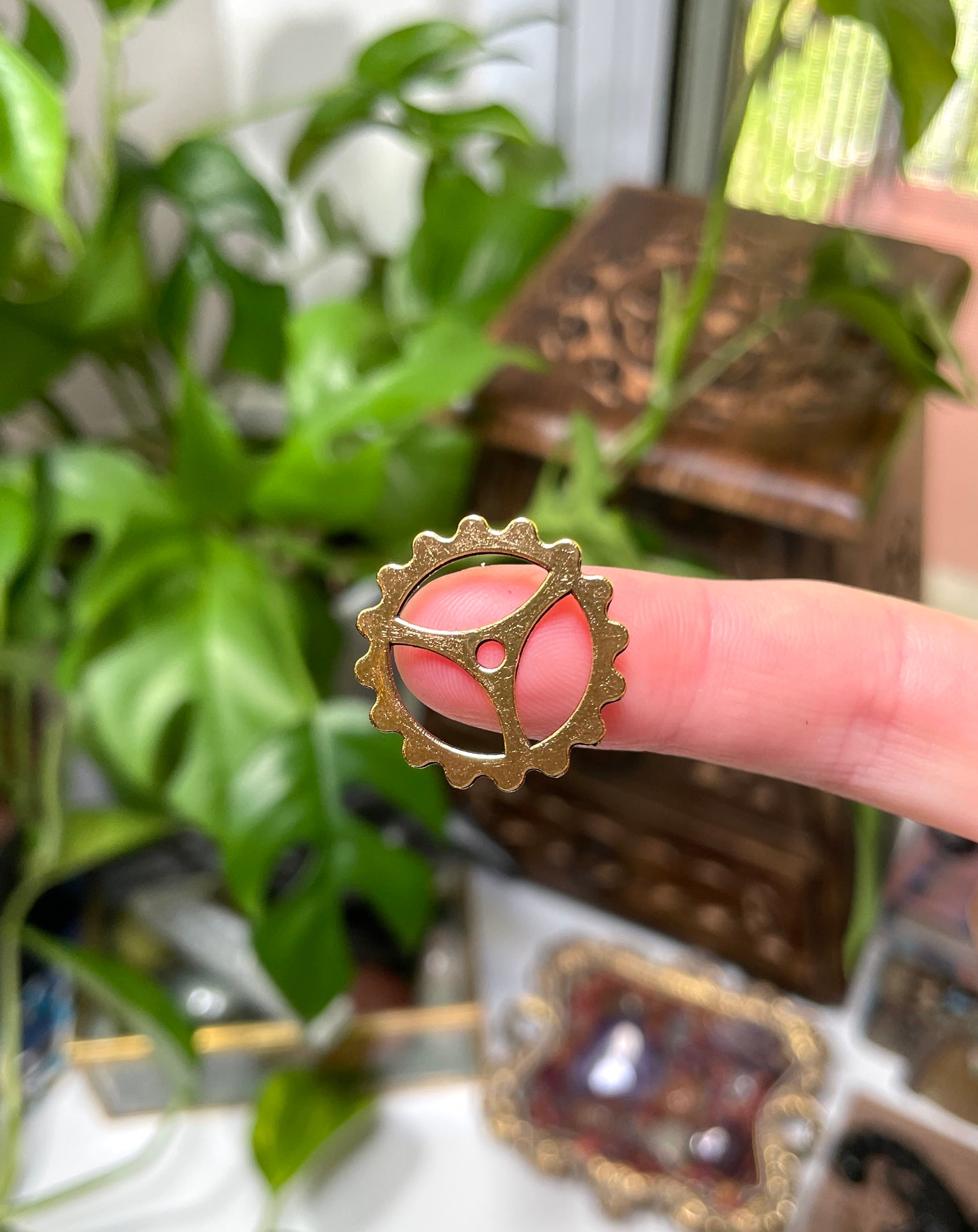 Mystery Gear Gold Charm