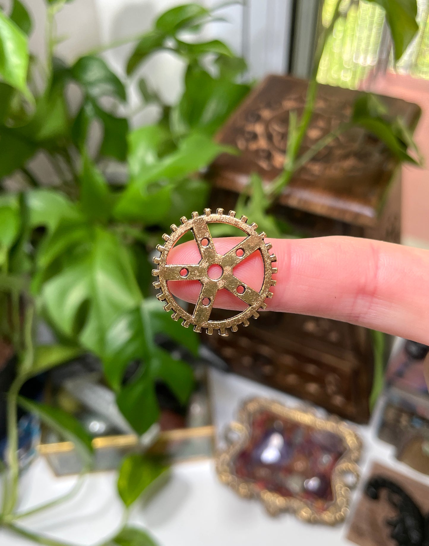 Mystery Gear Gold Charm