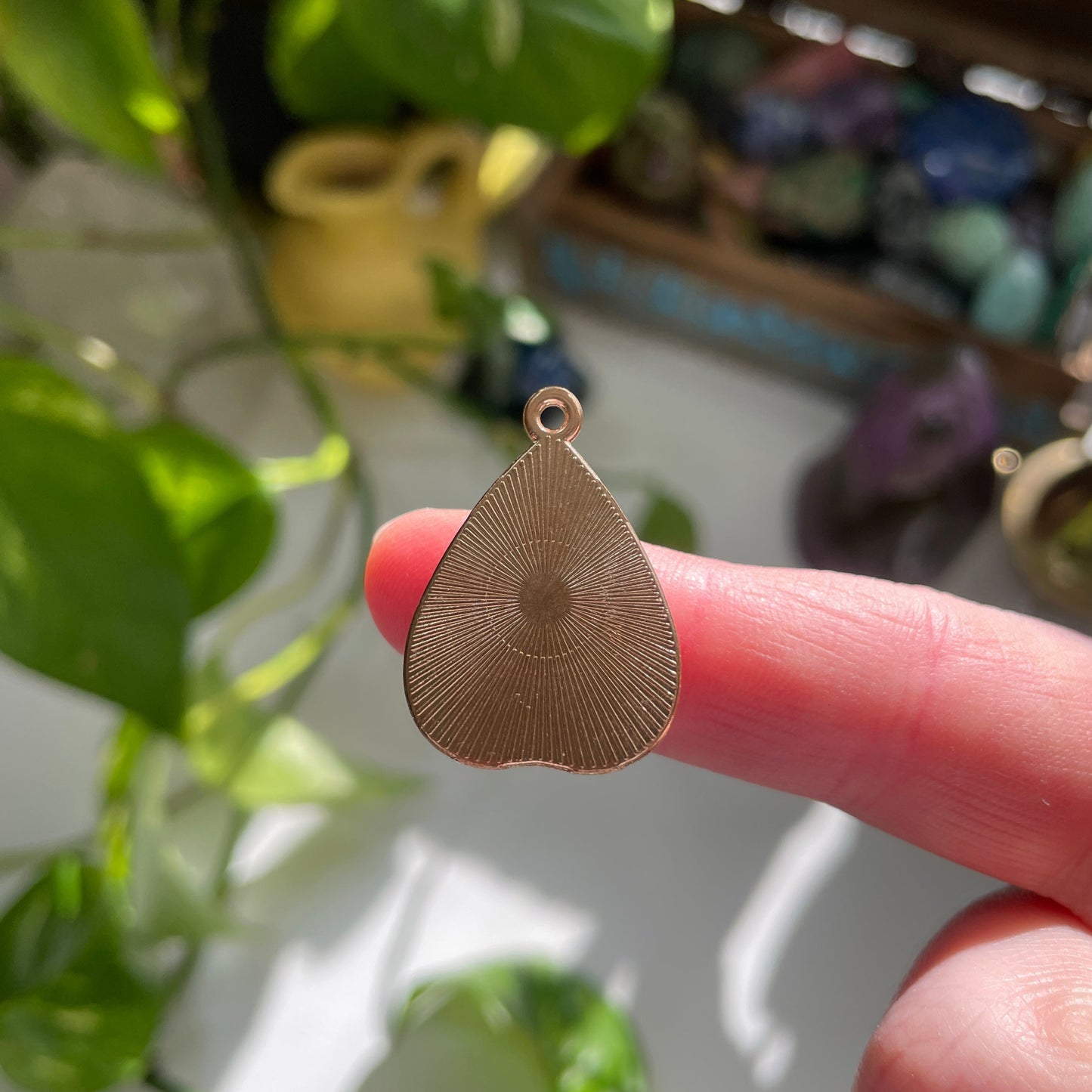 Purple Ouija Planchette Charm