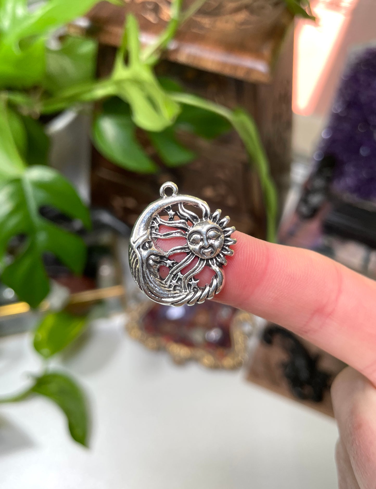 Sun and Moon Celestial Charm