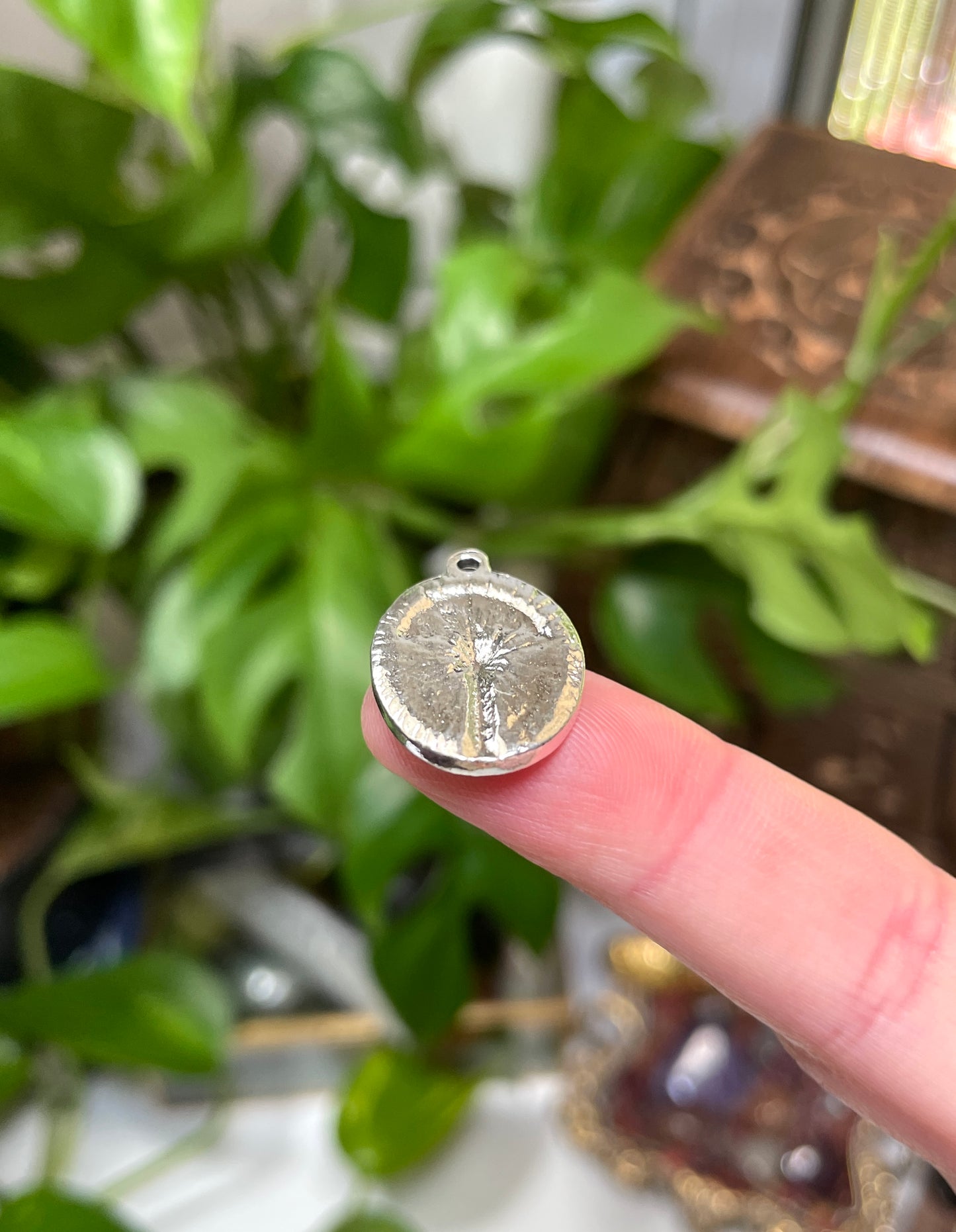 Oval Mushroom Charm