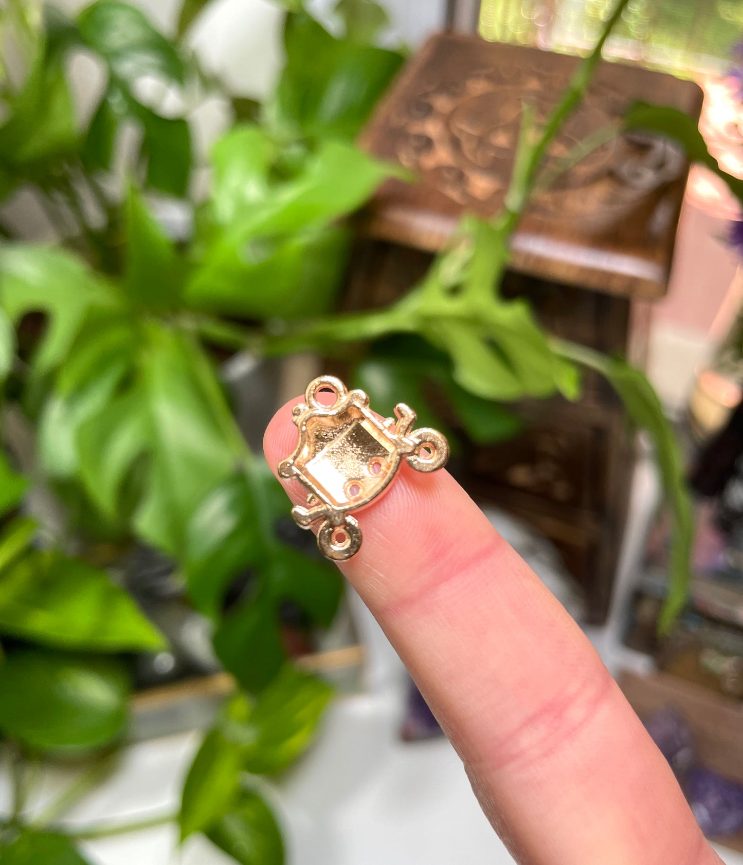 Whimsical Carriage Charm