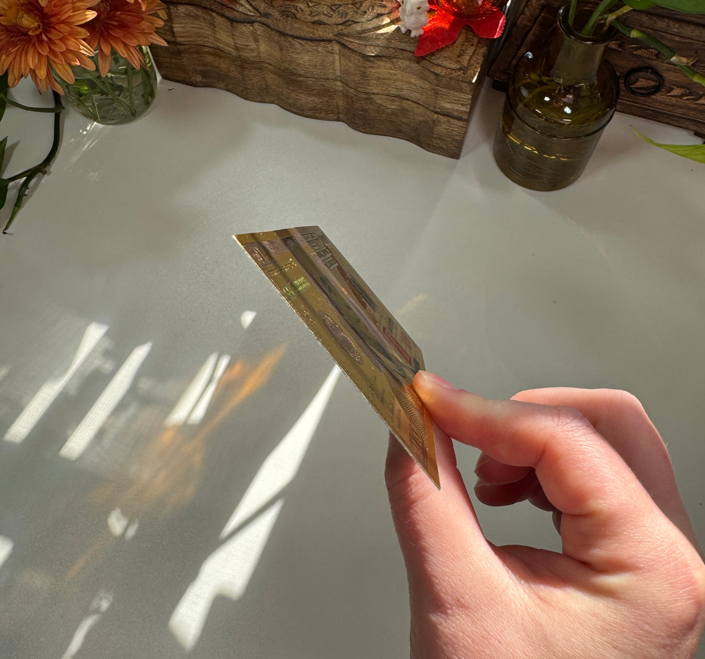 Gold $100 Bill for Manifesting