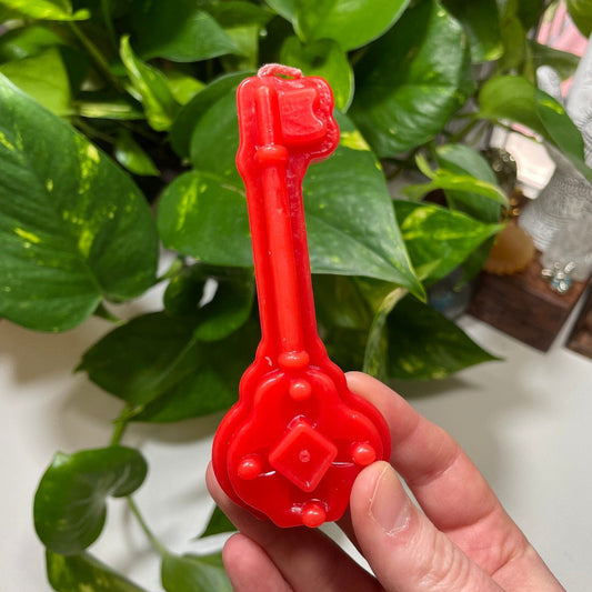 Key Candle for Ritual (Red)