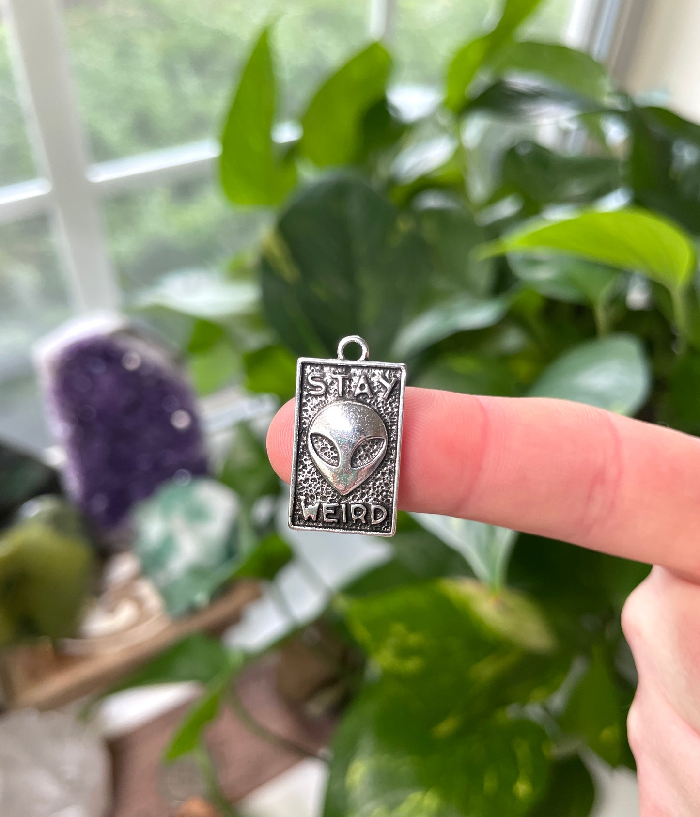 Stay Weird Alien Charm