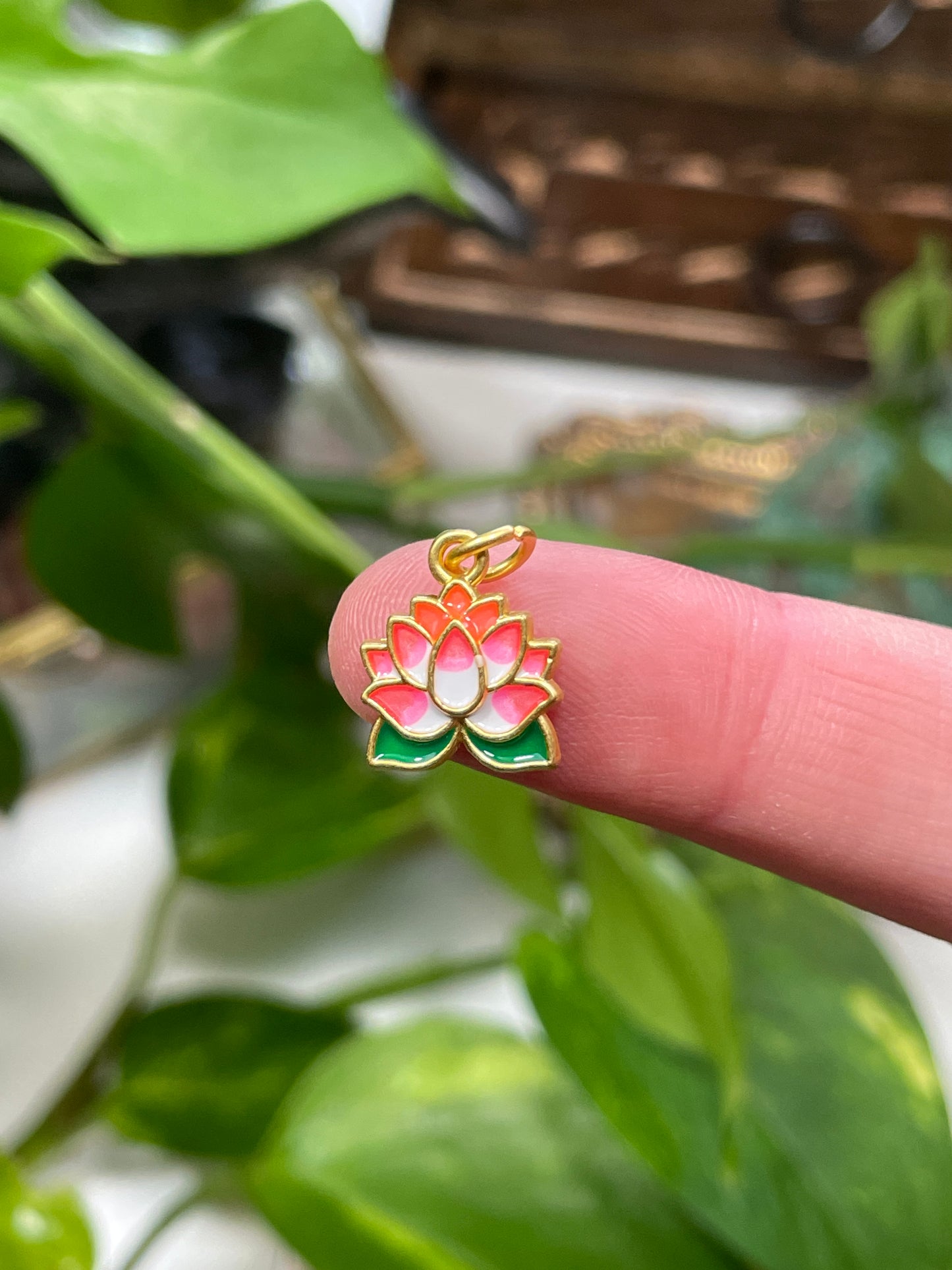 Lotus Flower Charm