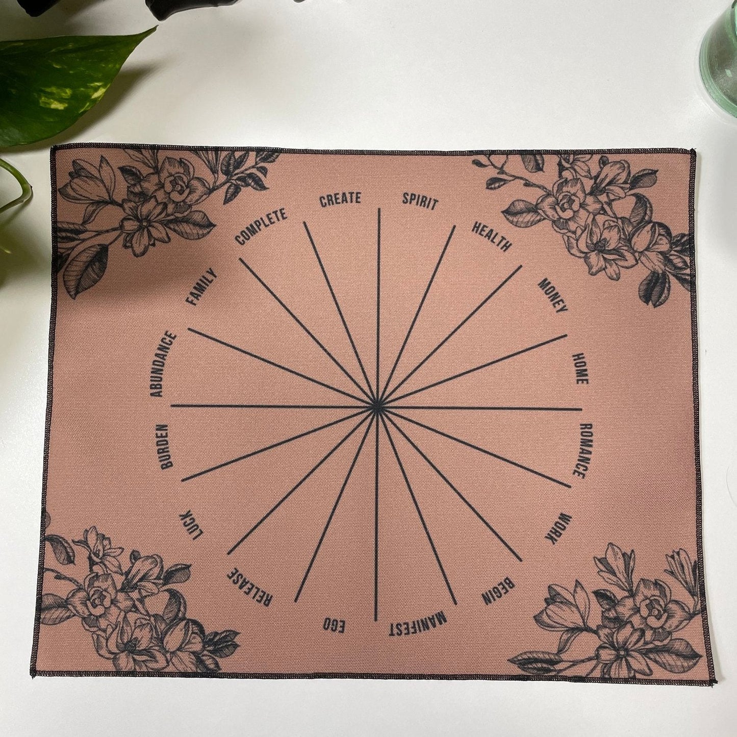 Brown Circle Casting Cloth