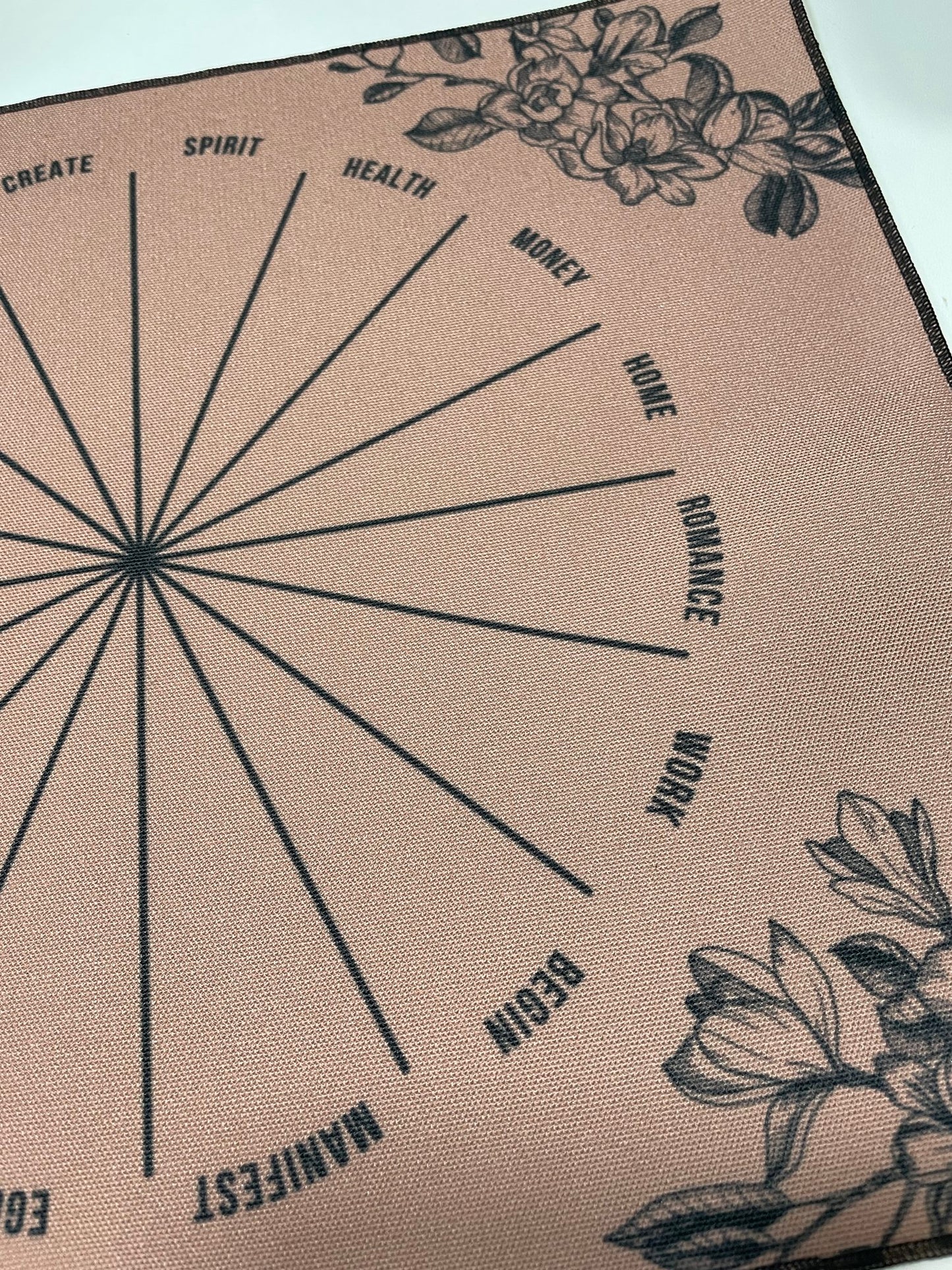Brown Circle Casting Cloth