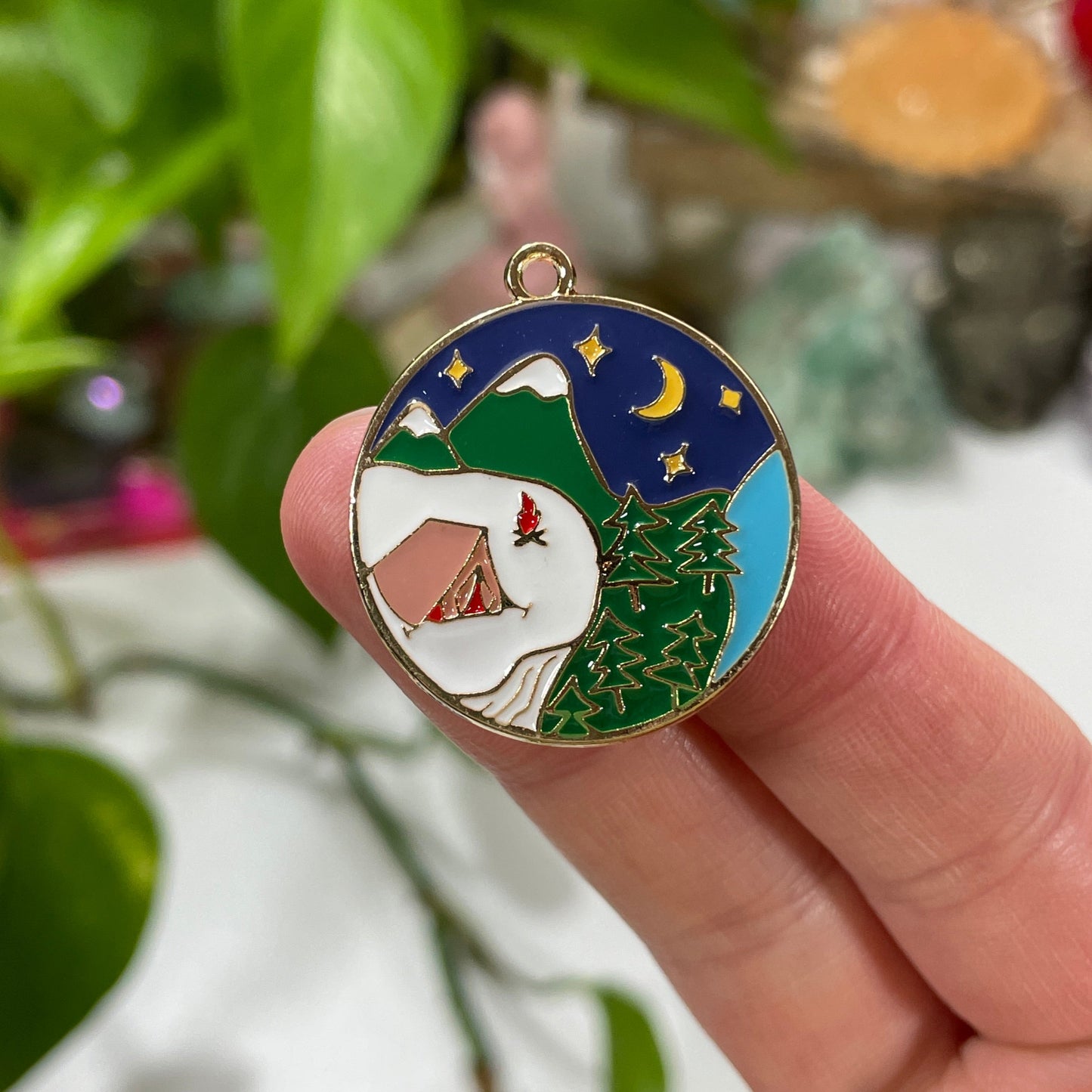 Camping in Nature Charm