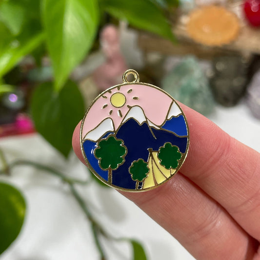 Mountain Camping Charm