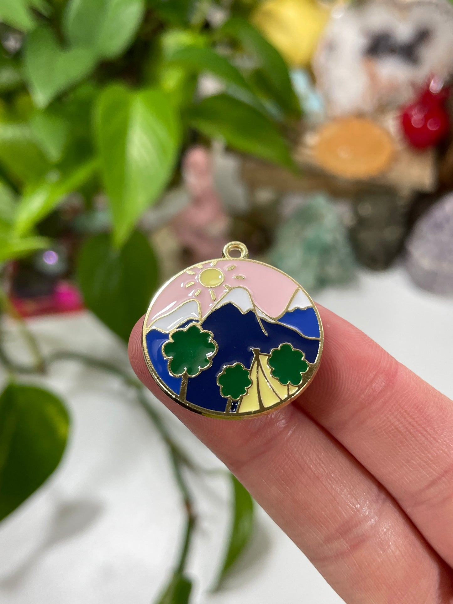 Mountain Camping Charm